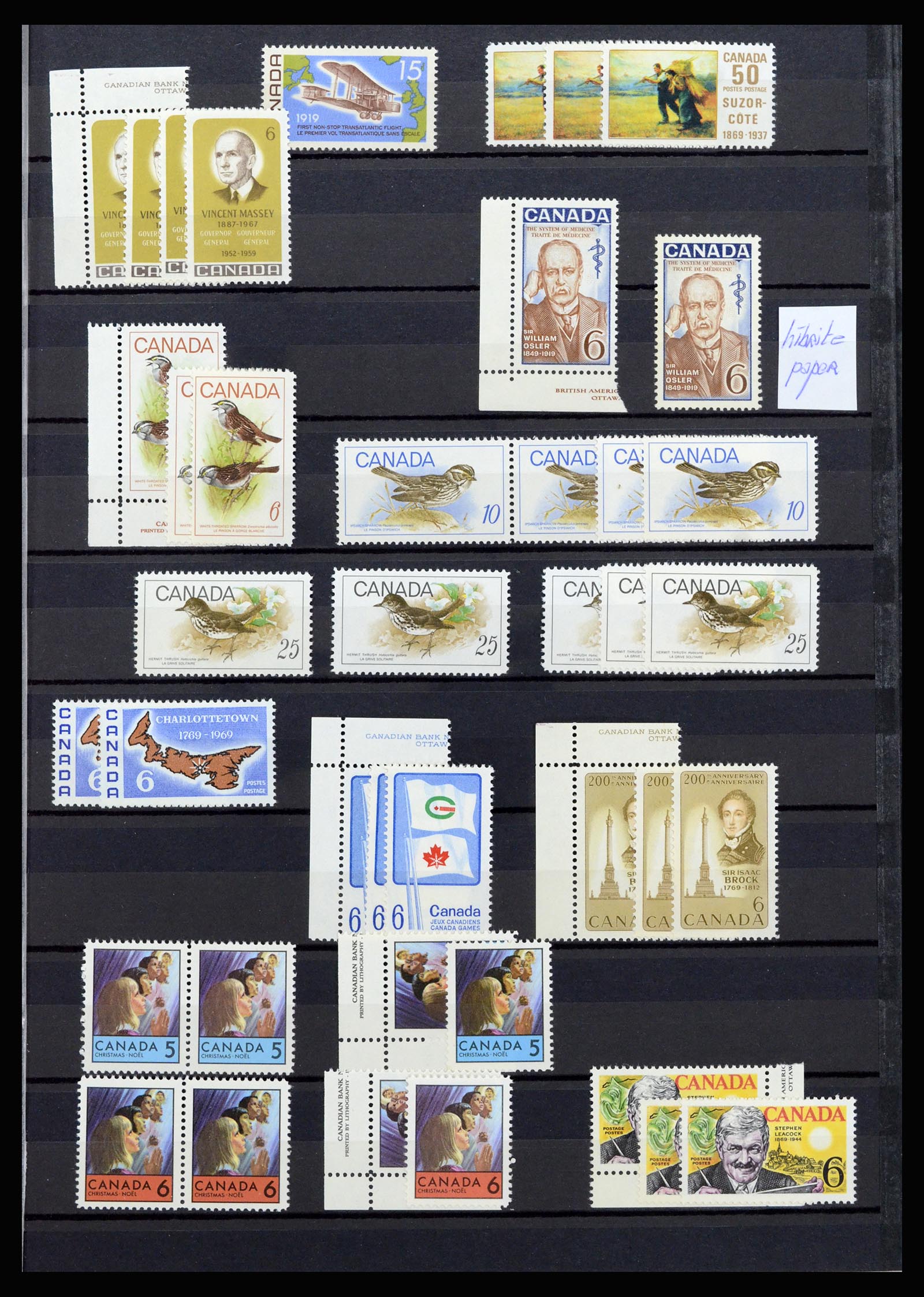 37094 017 - Postzegelverzameling 37094 Canada 1953-2010.