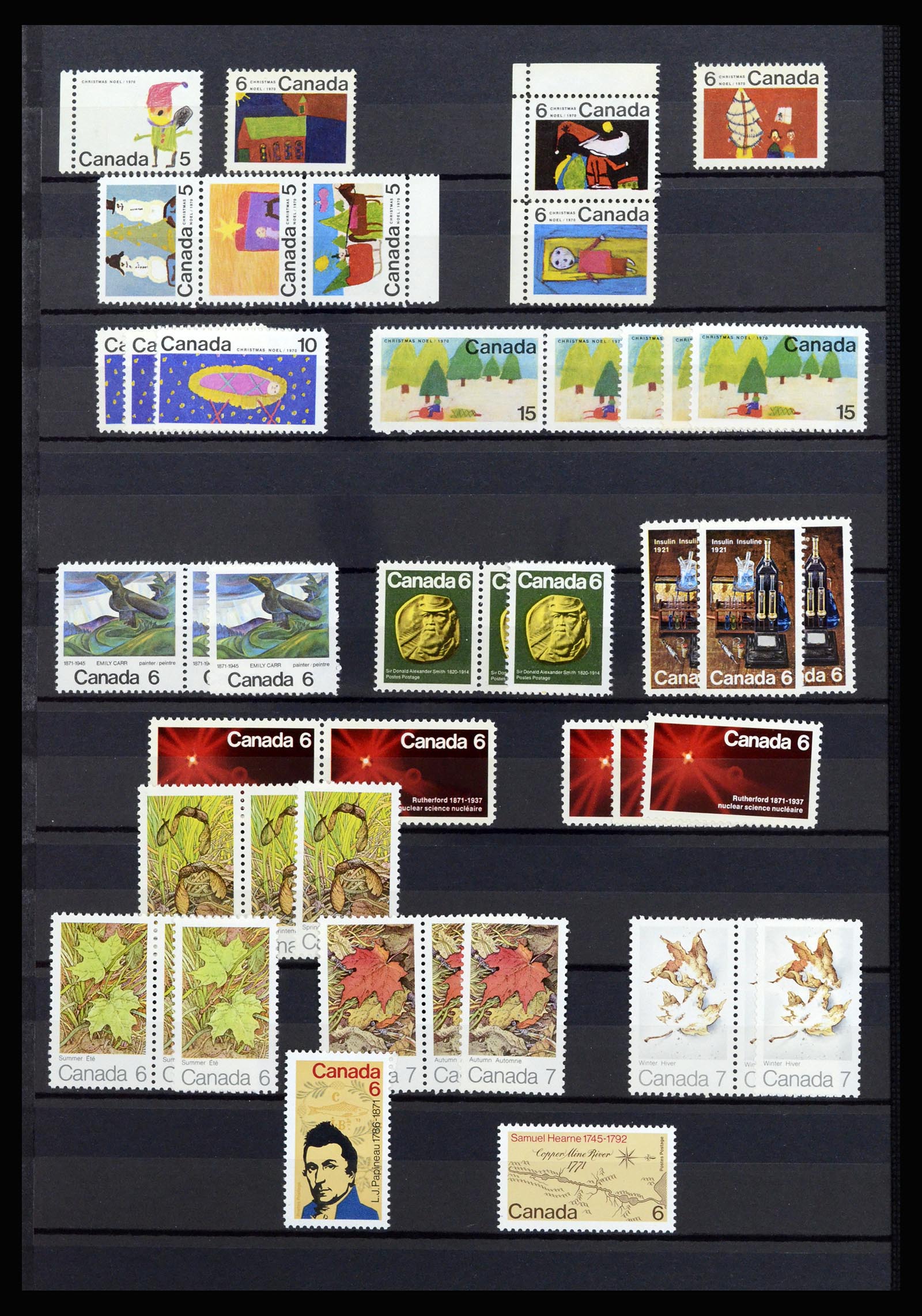 37094 020 - Postzegelverzameling 37094 Canada 1953-2010.