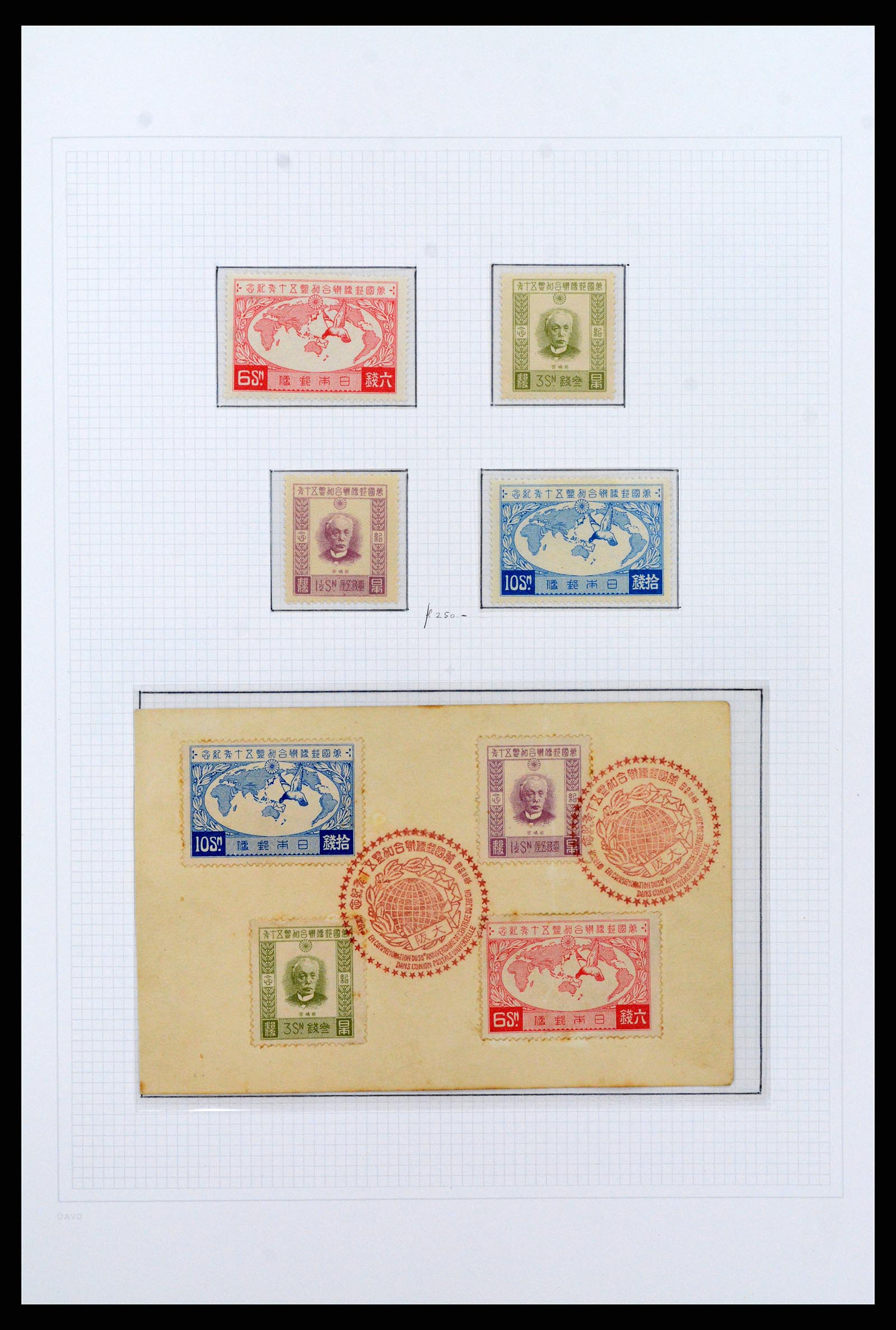 37095 011 - Postzegelverzameling 37095 Japan 1871-2000.