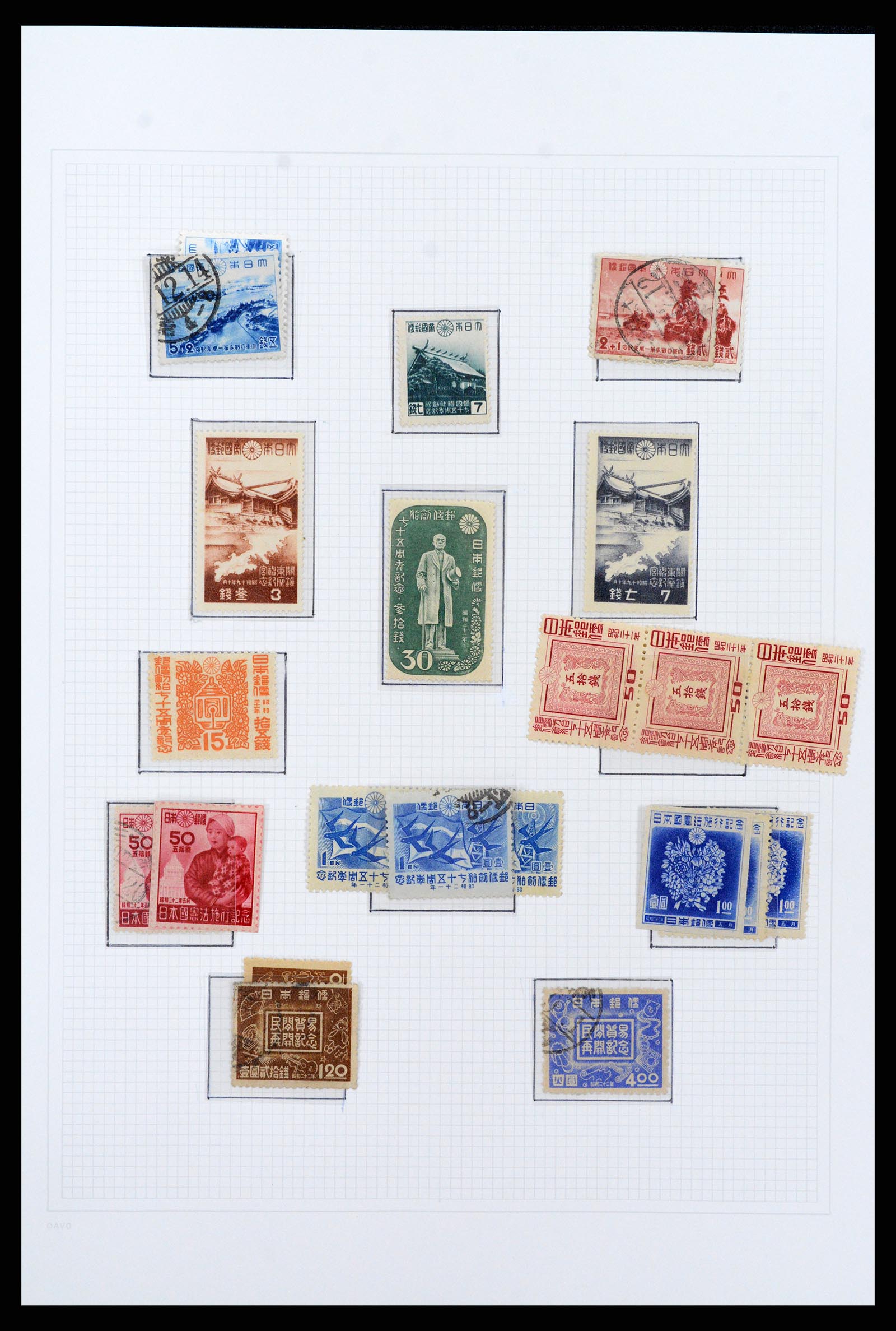 37095 015 - Postzegelverzameling 37095 Japan 1871-2000.