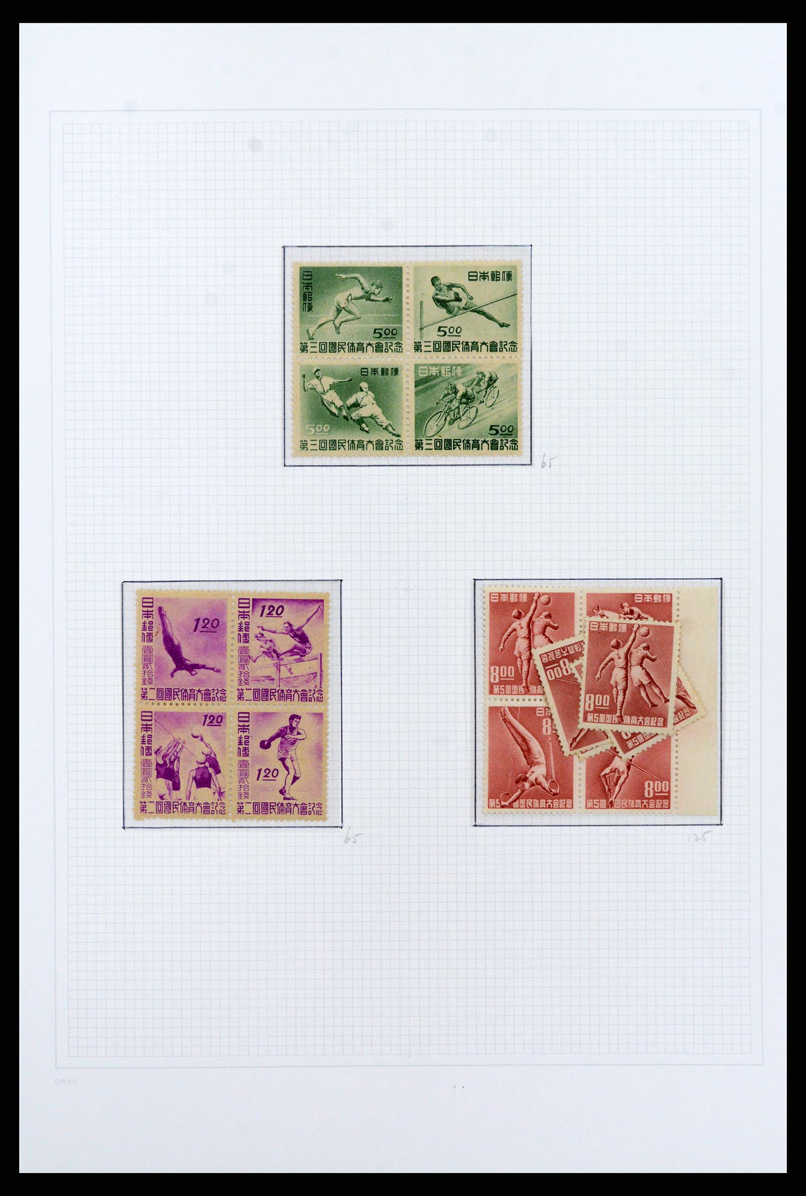 37095 030 - Postzegelverzameling 37095 Japan 1871-2000.