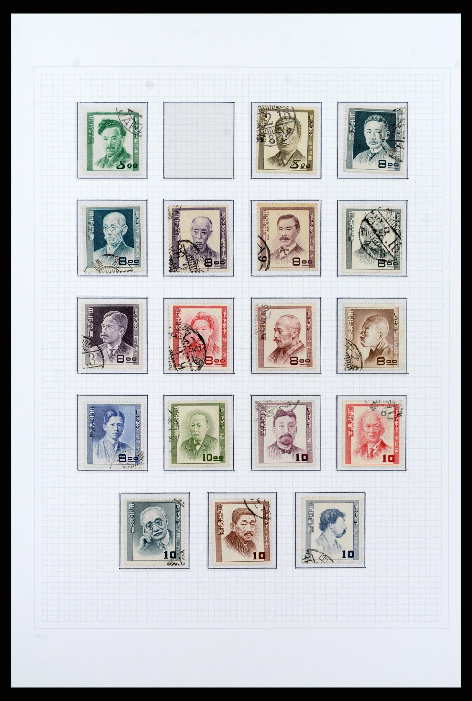 37095 042 - Postzegelverzameling 37095 Japan 1871-2000.