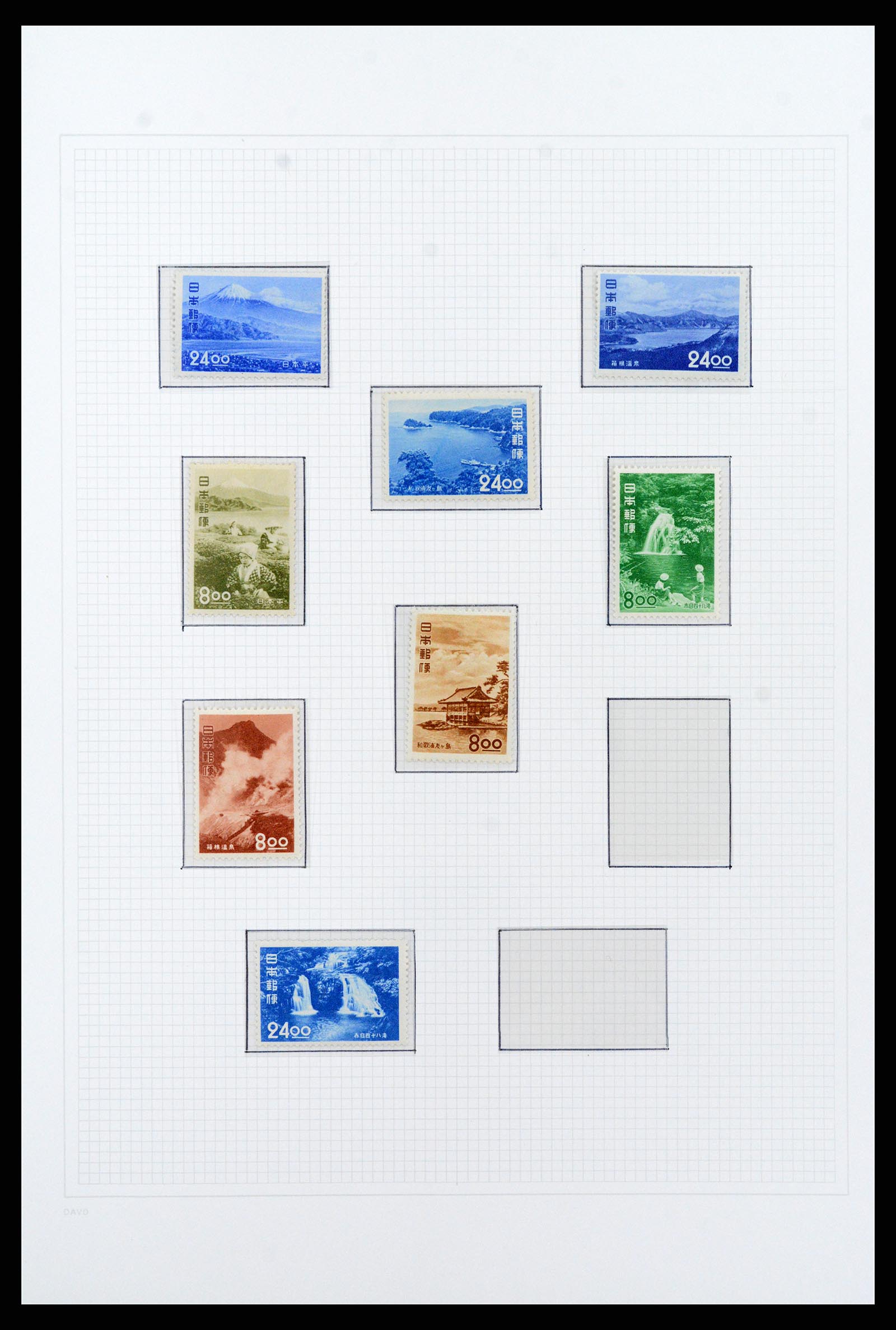 37095 047 - Postzegelverzameling 37095 Japan 1871-2000.