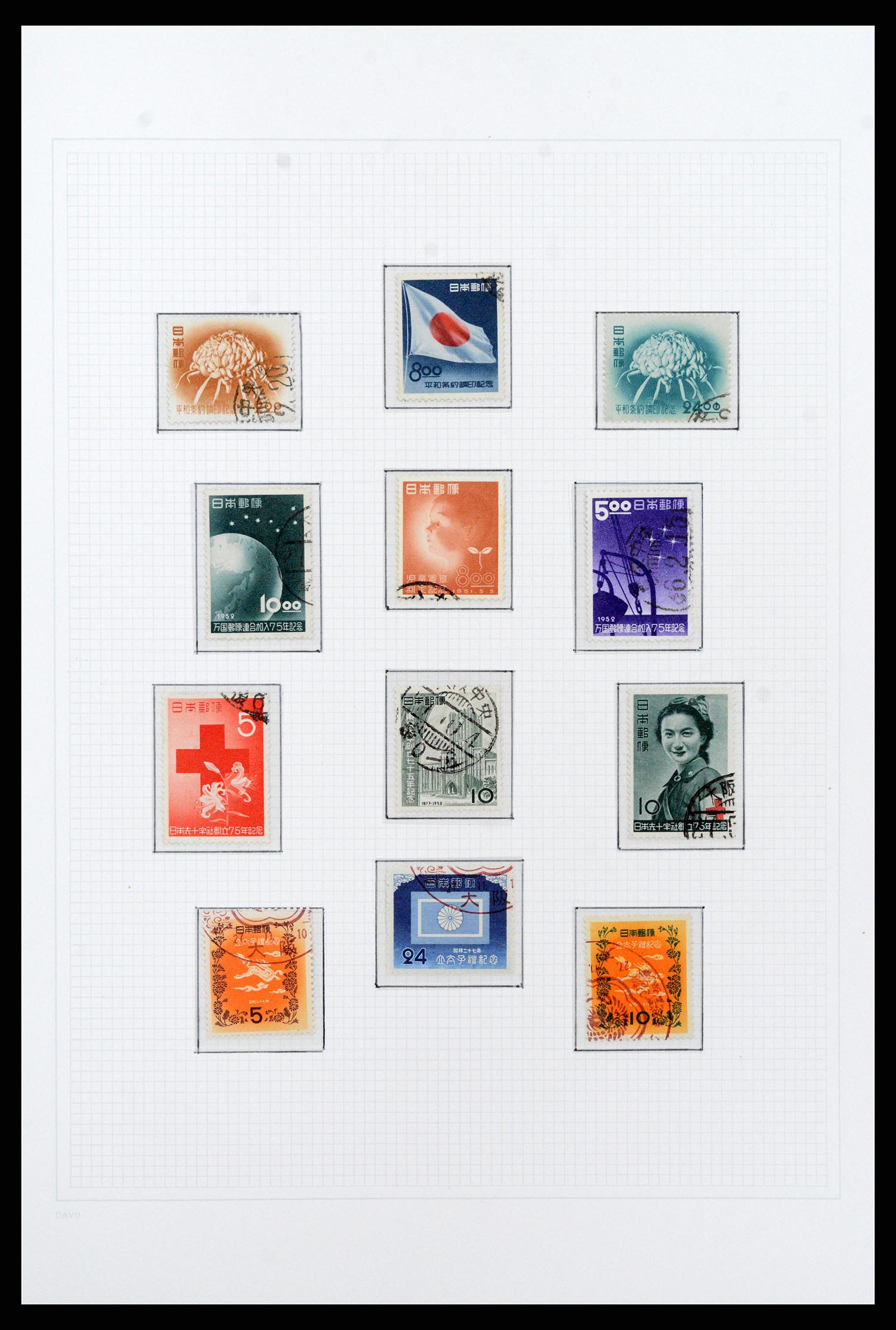 37095 048 - Postzegelverzameling 37095 Japan 1871-2000.