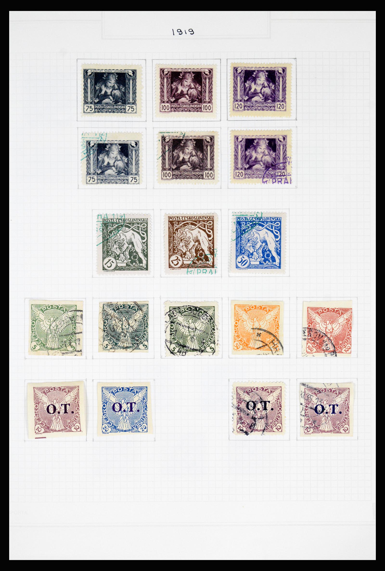 37096 003 - Postzegelverzameling 37096 Tsjechoslowakije 1918-2018.