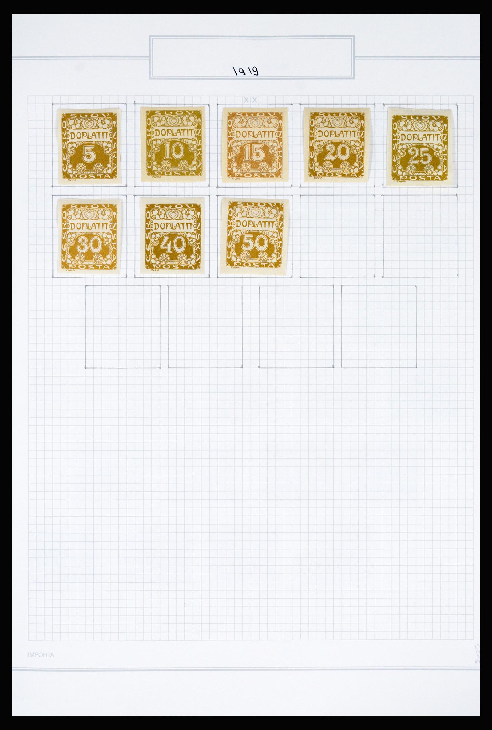 37096 006 - Postzegelverzameling 37096 Tsjechoslowakije 1918-2018.