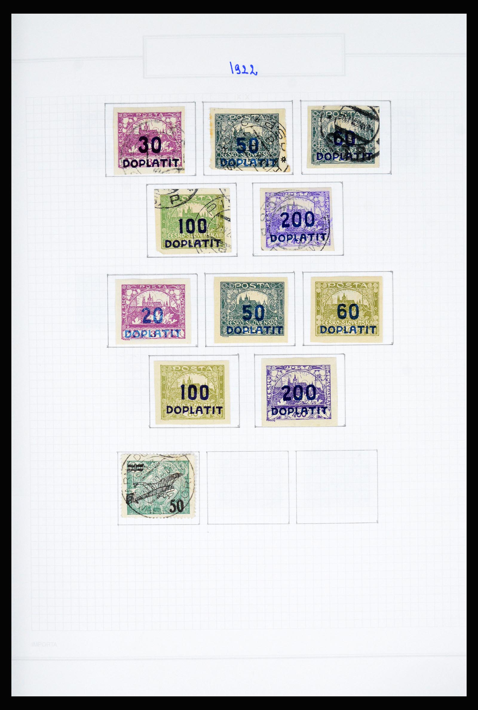 37096 015 - Stamp collection 37096 Czechoslovakia 1918-2018.
