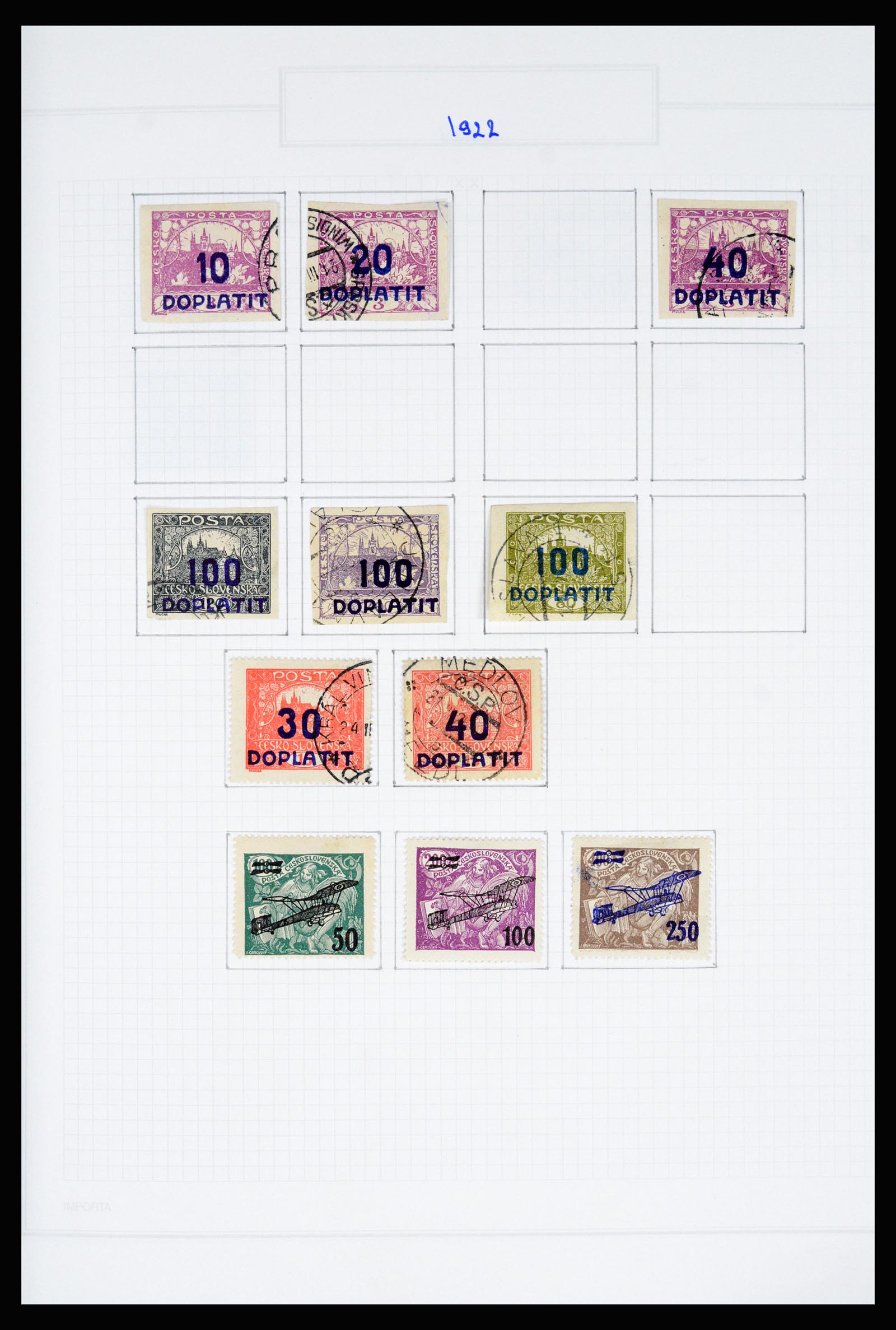 37096 016 - Postzegelverzameling 37096 Tsjechoslowakije 1918-2018.