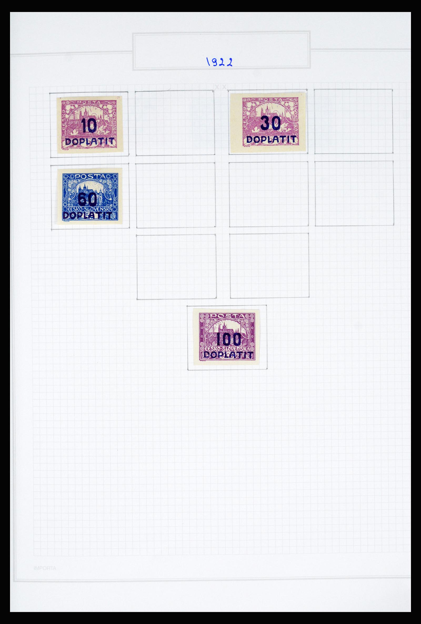 37096 017 - Postzegelverzameling 37096 Tsjechoslowakije 1918-2018.
