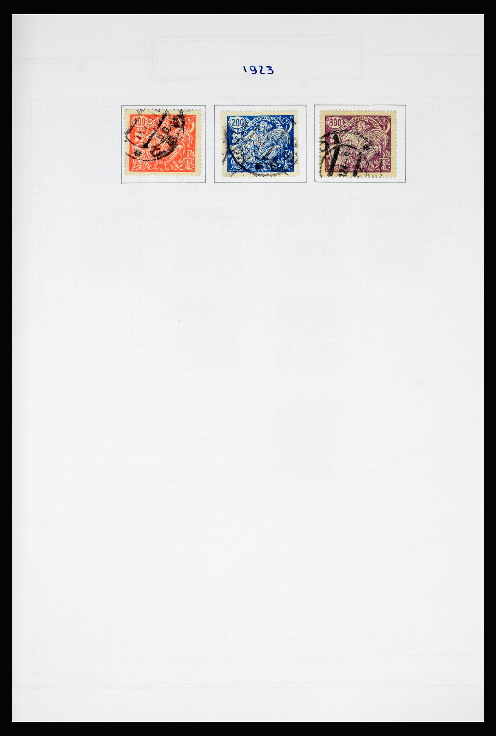 37096 018 - Stamp collection 37096 Czechoslovakia 1918-2018.