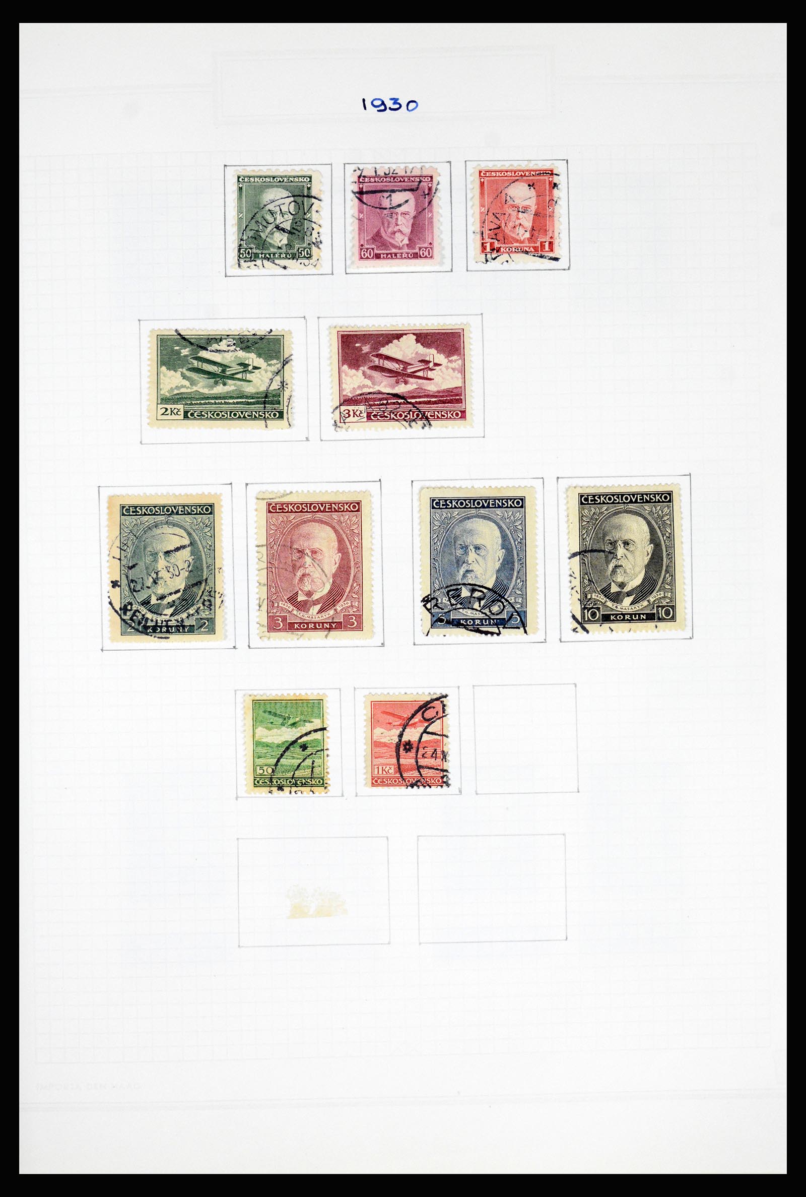 37096 029 - Postzegelverzameling 37096 Tsjechoslowakije 1918-2018.