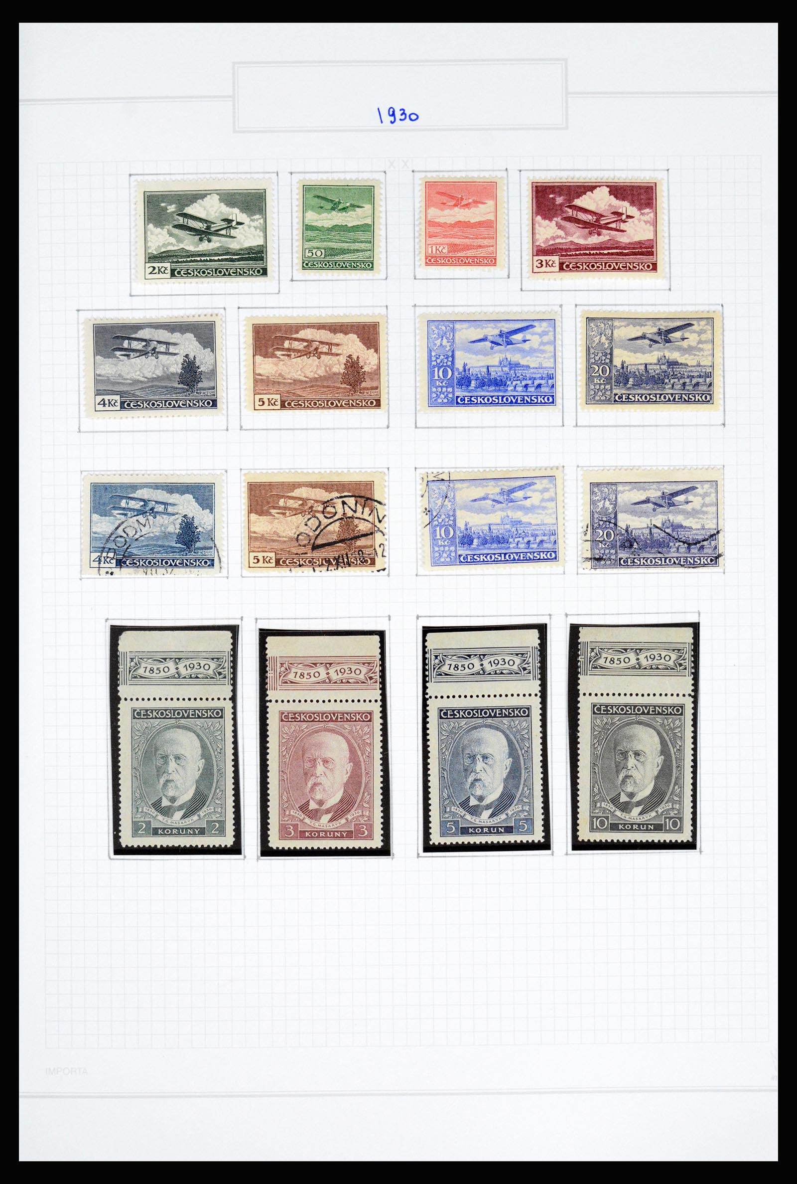 37096 031 - Postzegelverzameling 37096 Tsjechoslowakije 1918-2018.
