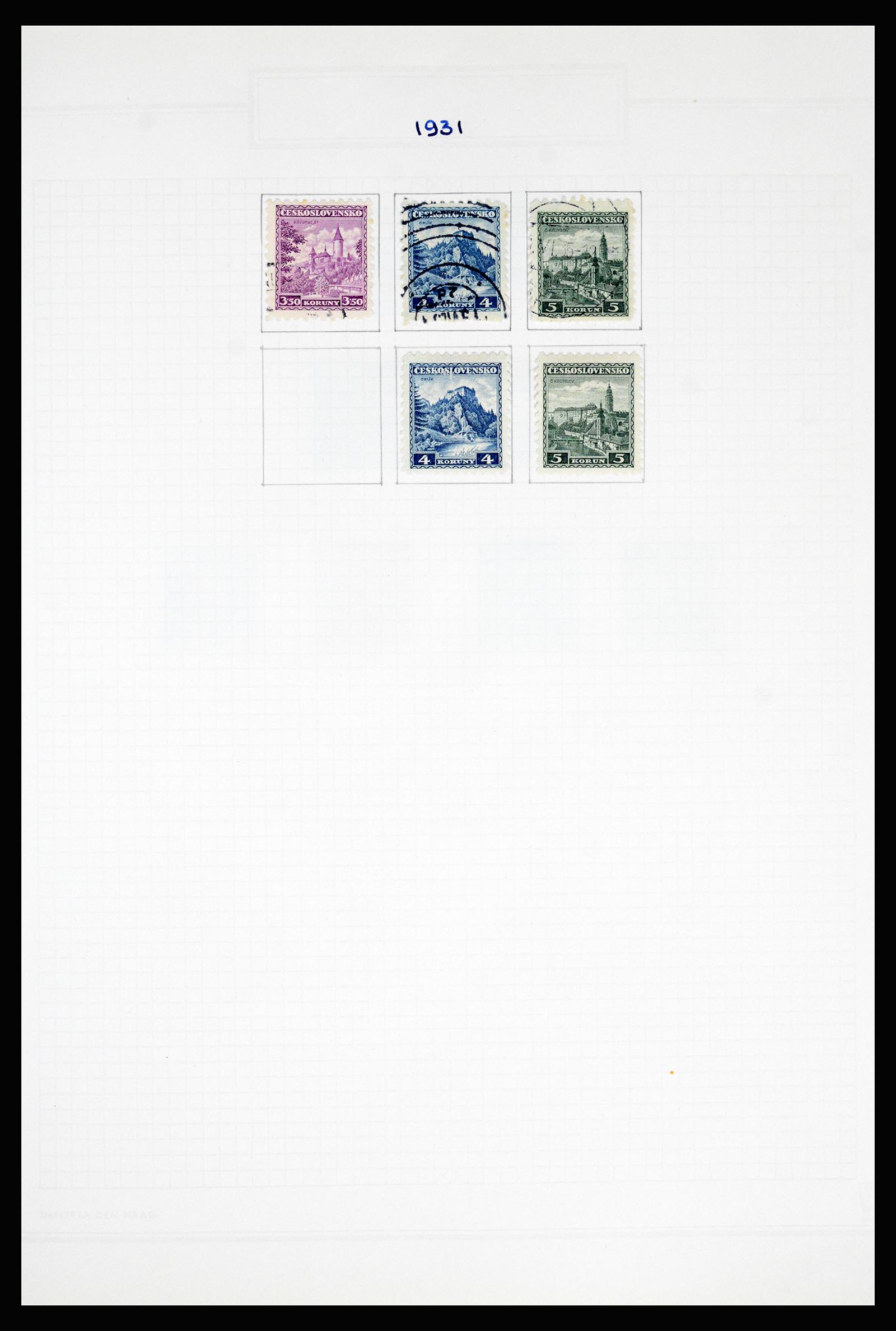 37096 032 - Postzegelverzameling 37096 Tsjechoslowakije 1918-2018.