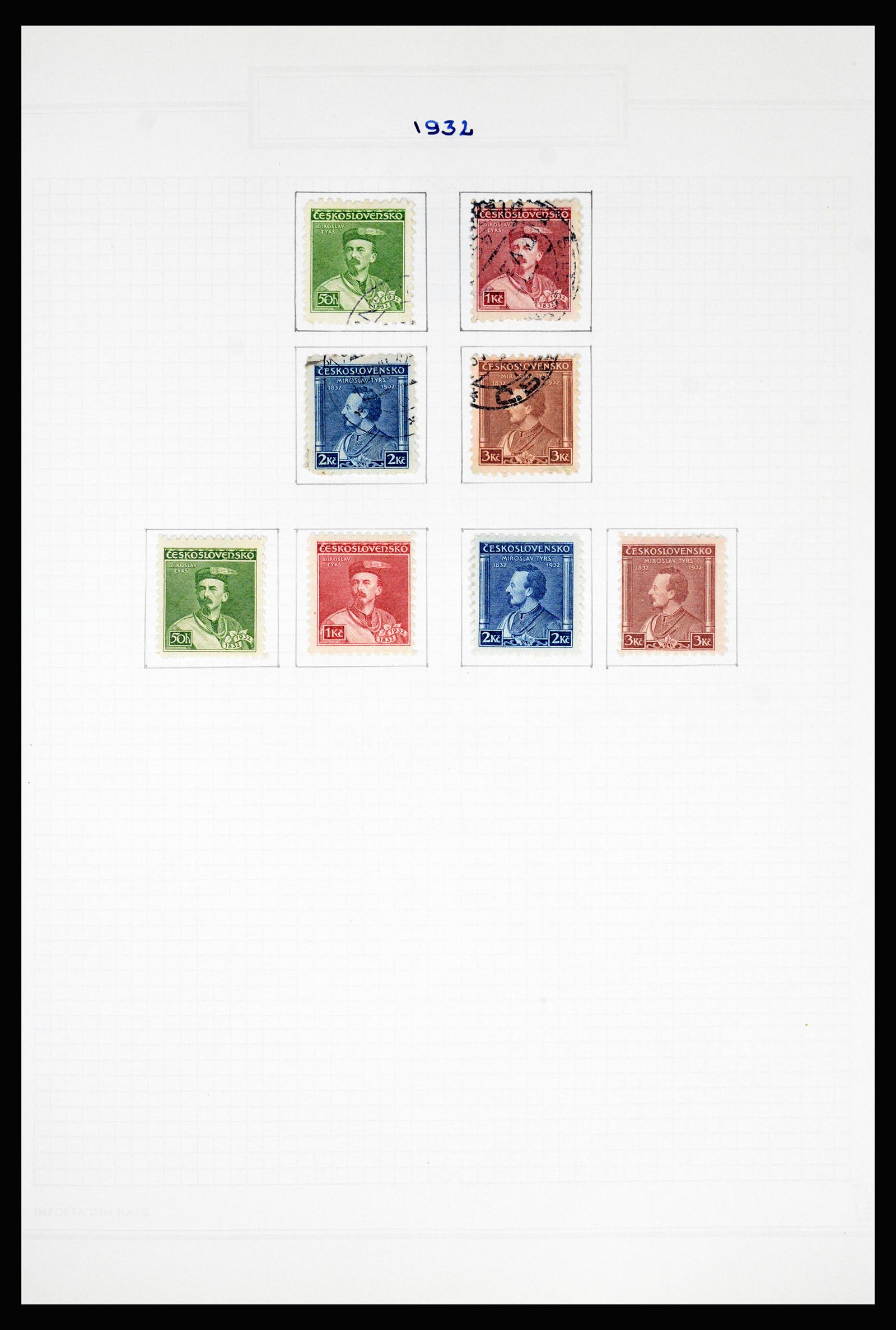 37096 033 - Postzegelverzameling 37096 Tsjechoslowakije 1918-2018.