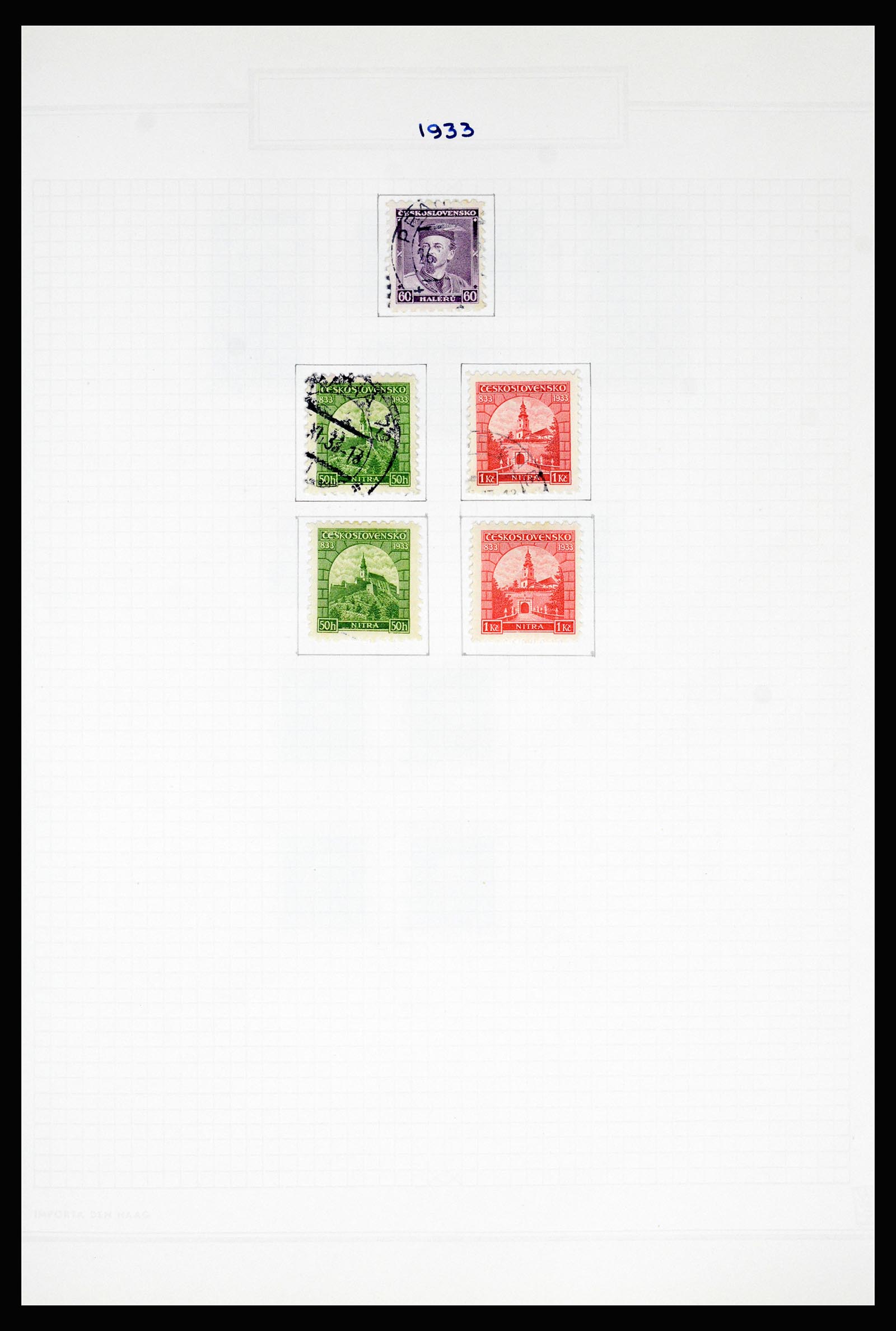 37096 034 - Postzegelverzameling 37096 Tsjechoslowakije 1918-2018.