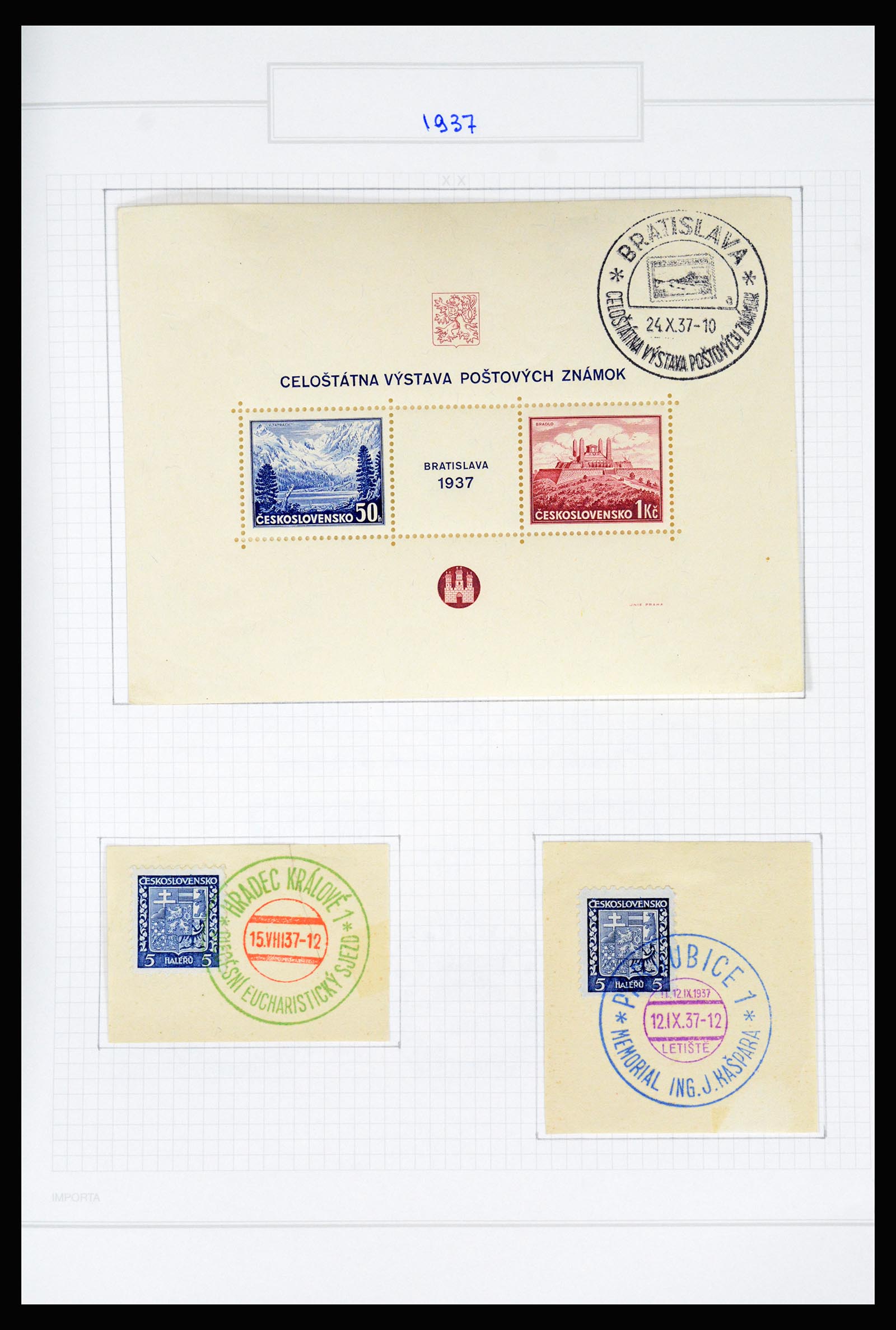 37096 046 - Postzegelverzameling 37096 Tsjechoslowakije 1918-2018.