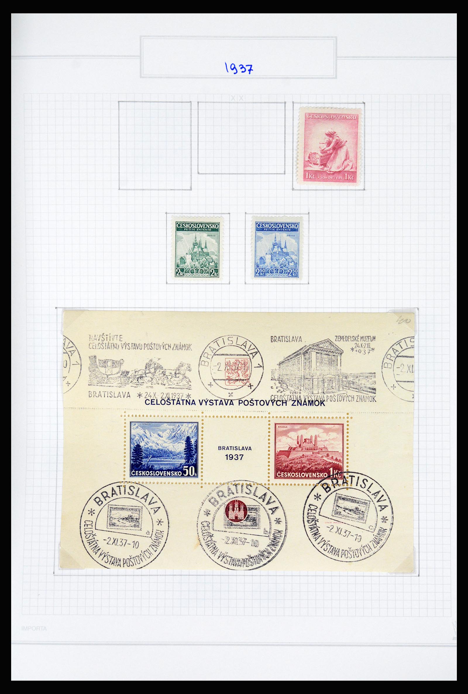 37096 047 - Postzegelverzameling 37096 Tsjechoslowakije 1918-2018.