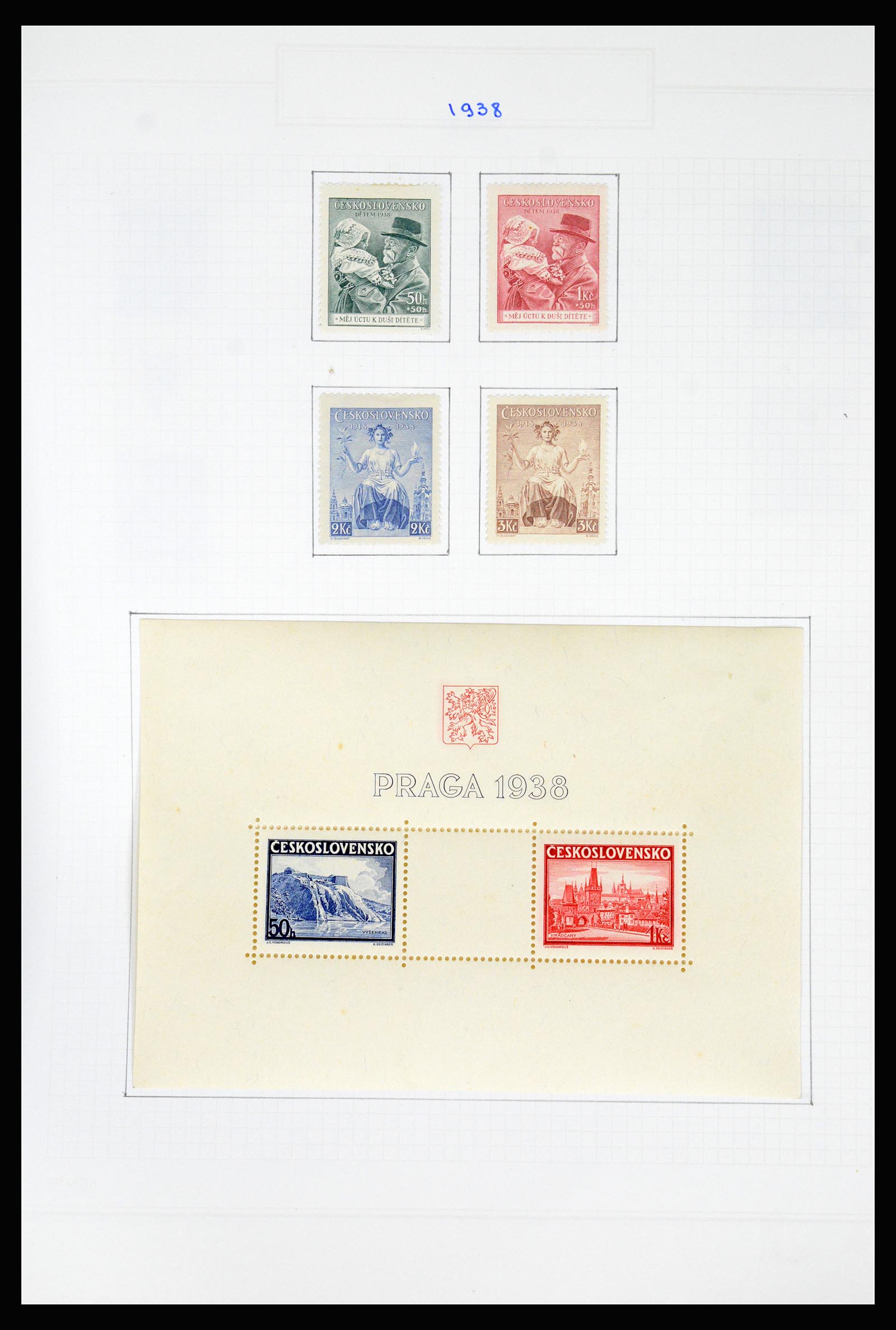 37096 049 - Postzegelverzameling 37096 Tsjechoslowakije 1918-2018.