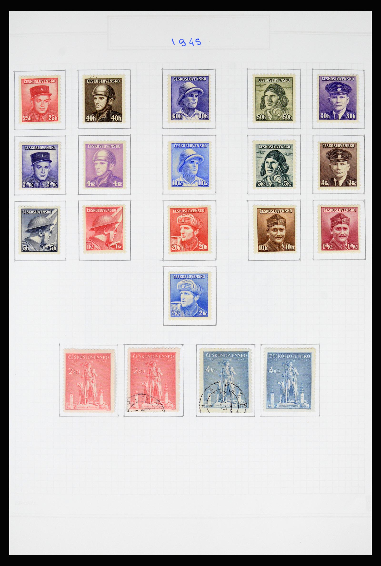 37096 057 - Postzegelverzameling 37096 Tsjechoslowakije 1918-2018.