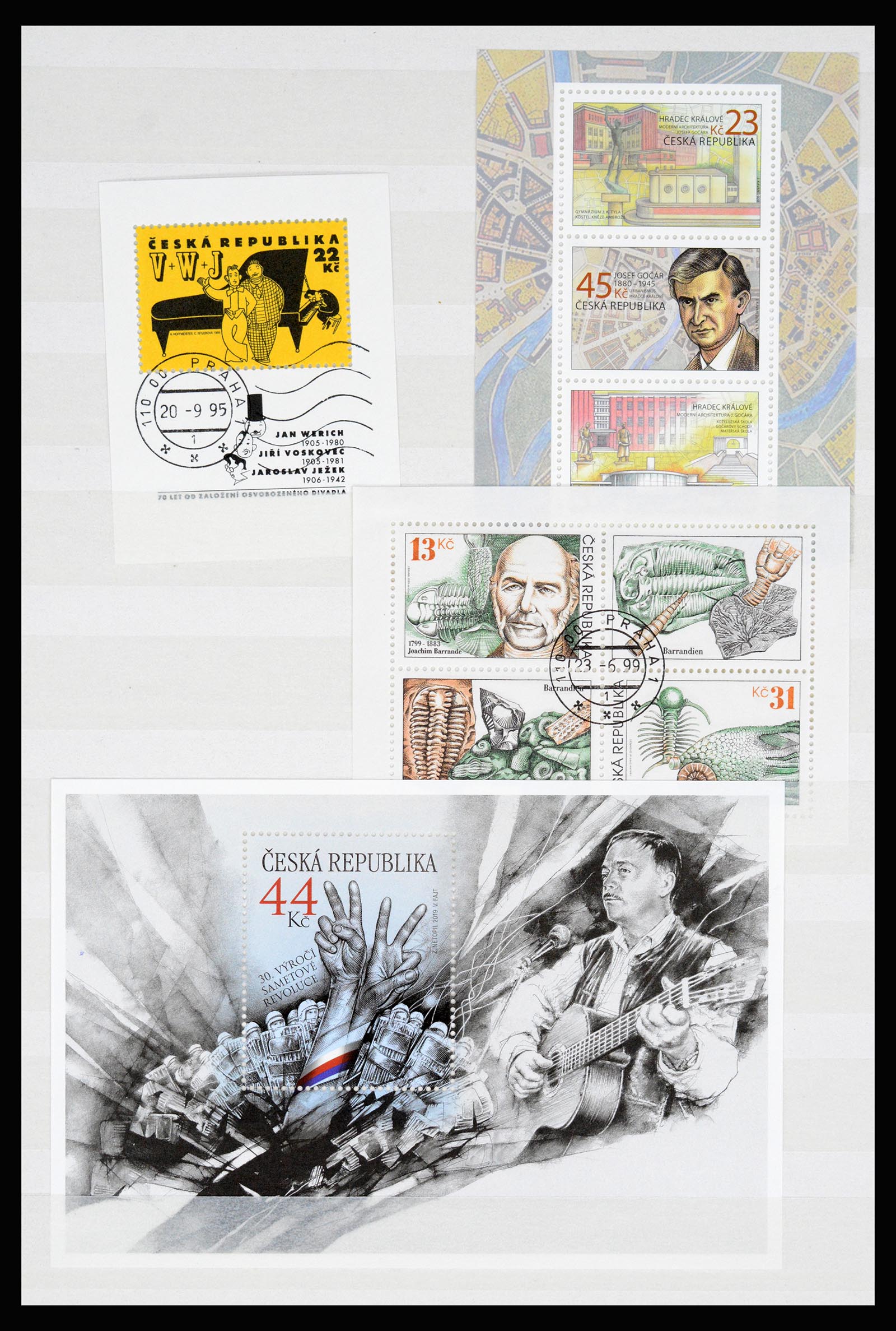 37096 821 - Stamp collection 37096 Czechoslovakia 1918-2018.