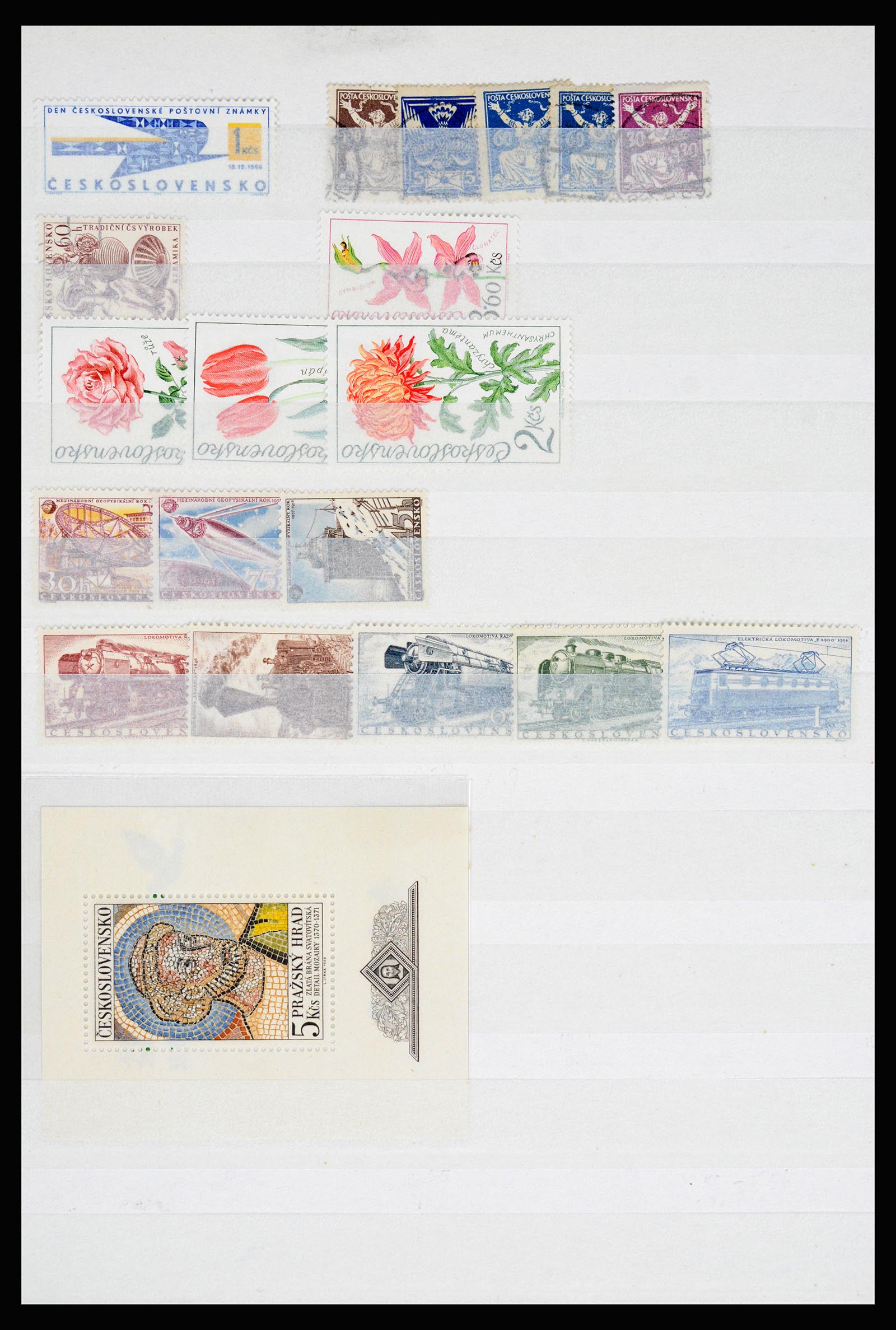 37096 825 - Stamp collection 37096 Czechoslovakia 1918-2018.