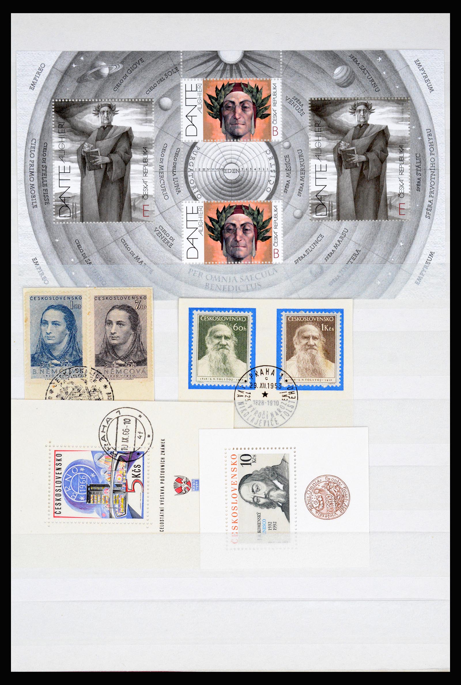 37096 828 - Stamp collection 37096 Czechoslovakia 1918-2018.