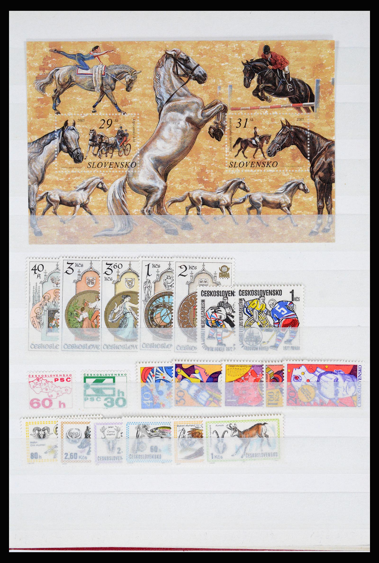 37096 830 - Postzegelverzameling 37096 Tsjechoslowakije 1918-2018.