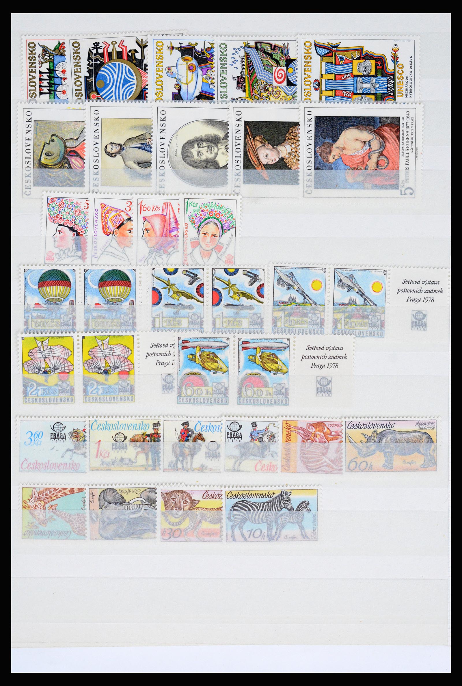 37096 831 - Postzegelverzameling 37096 Tsjechoslowakije 1918-2018.