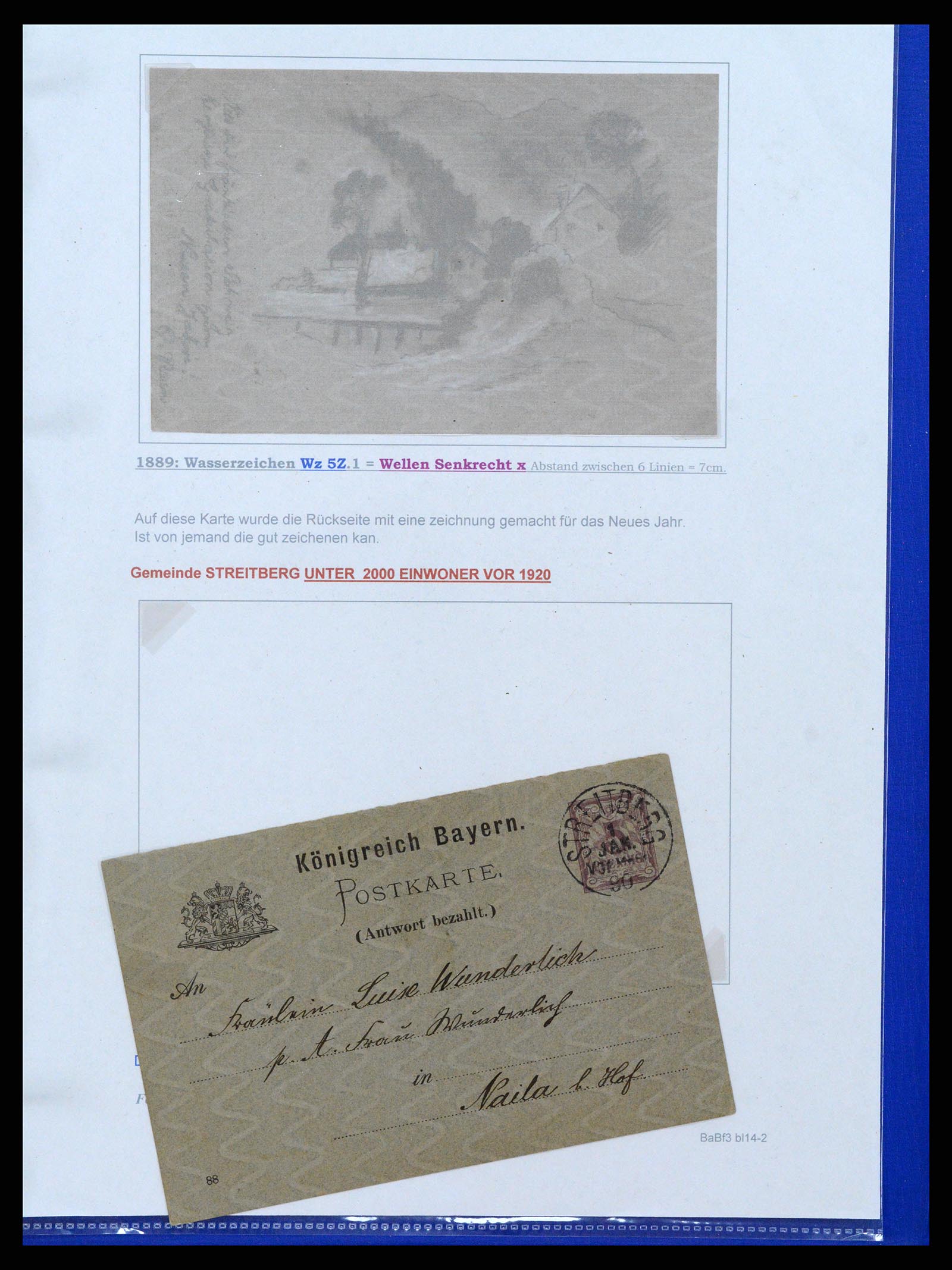 37097 183 - Postzegelverzameling 37097 Beieren postwaardestukken 1870-1920.
