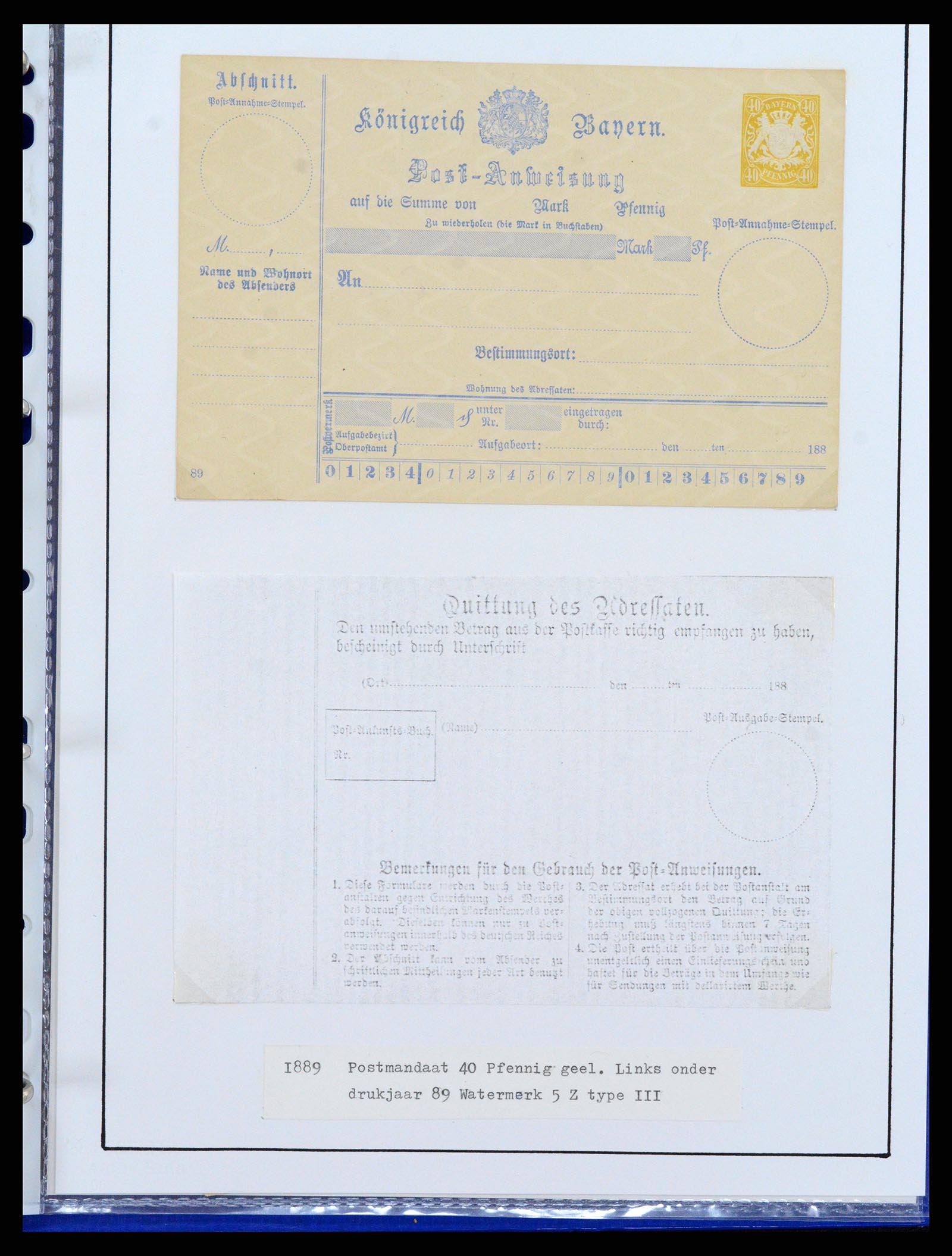 37097 216 - Stamp collection 37097 Bavaria postal stationeries 1870-1920.