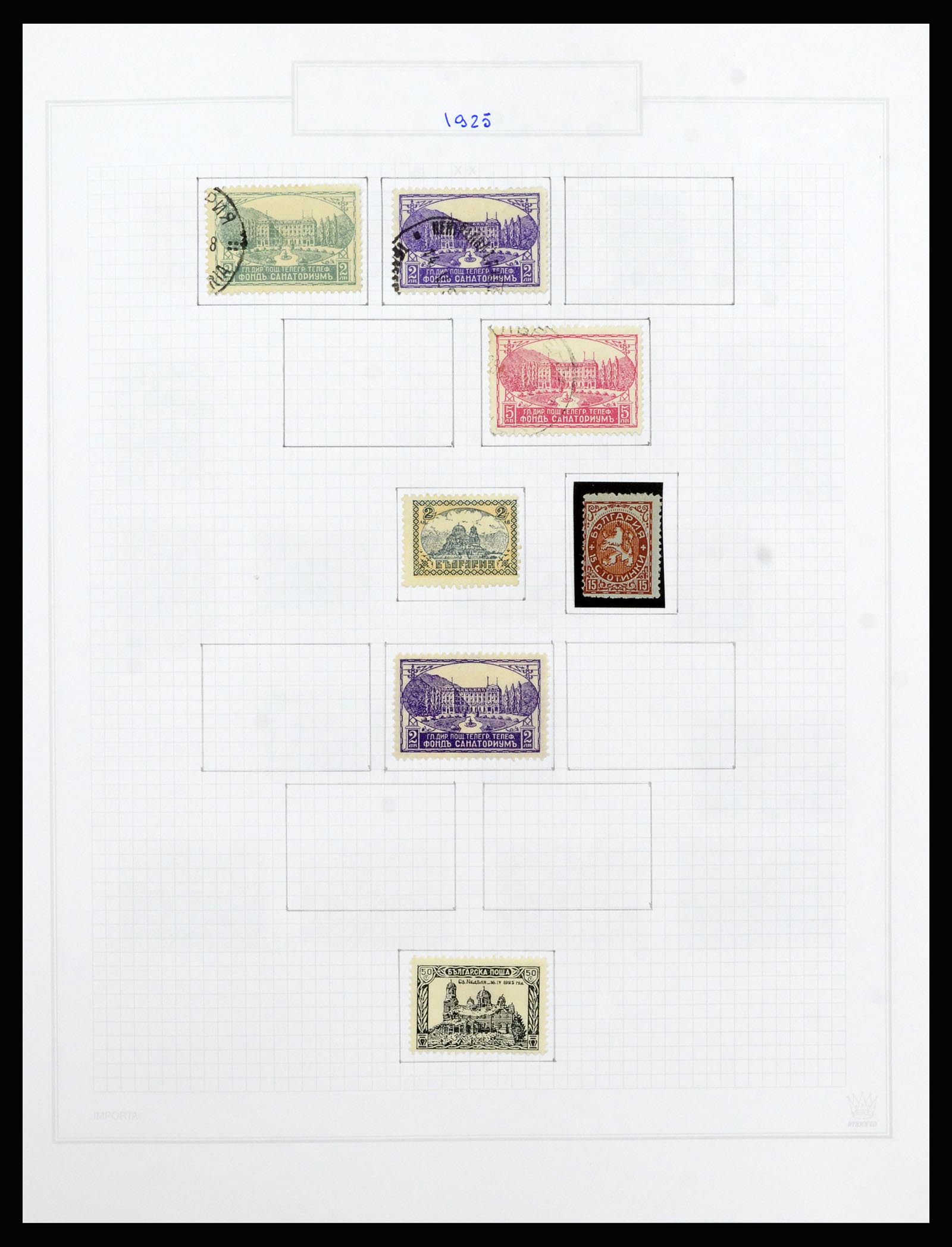 37098 028 - Postzegelverzameling 37098 Bulgarije 1879-2018!