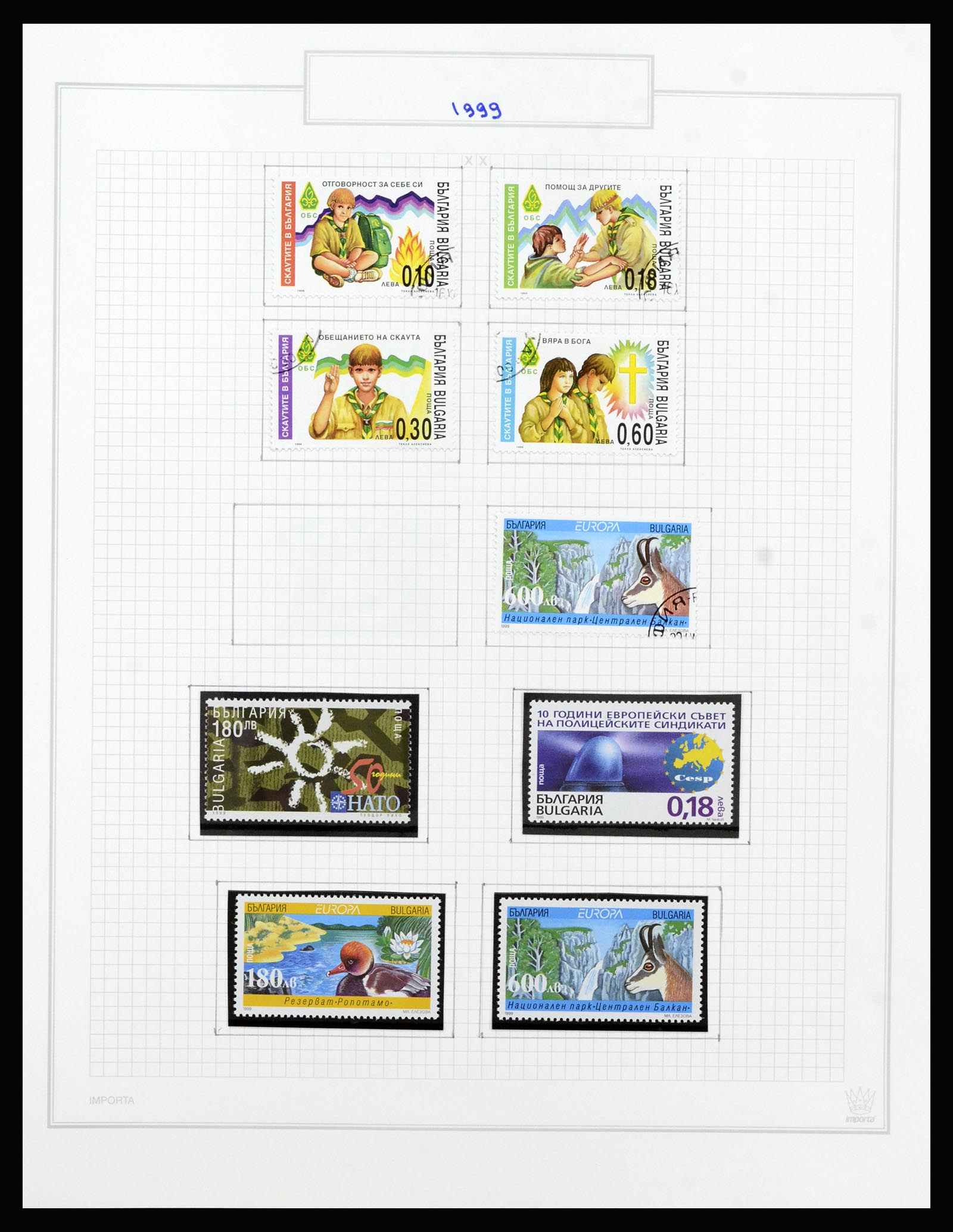 37098 733 - Postzegelverzameling 37098 Bulgarije 1879-2018!