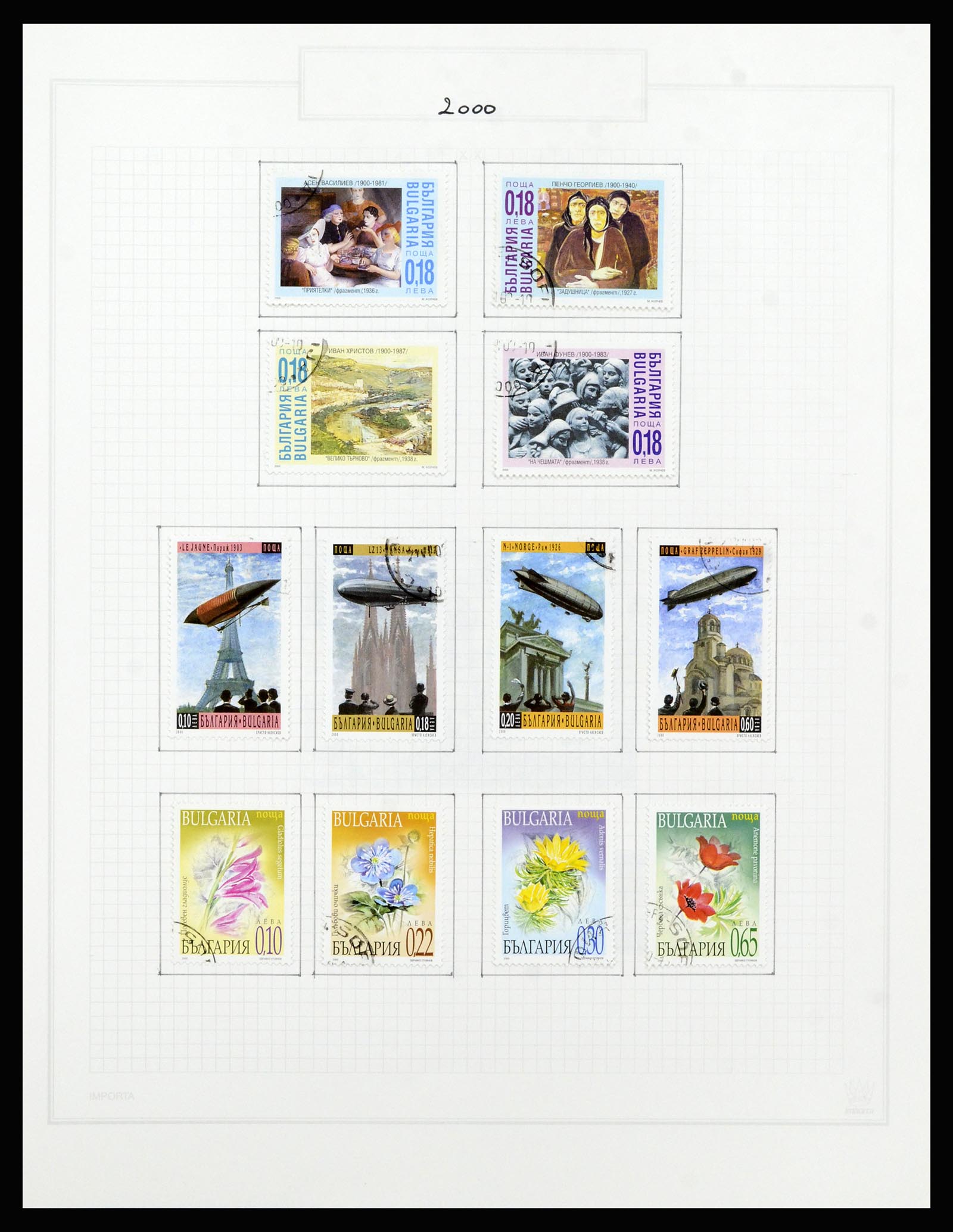 37098 738 - Postzegelverzameling 37098 Bulgarije 1879-2018!