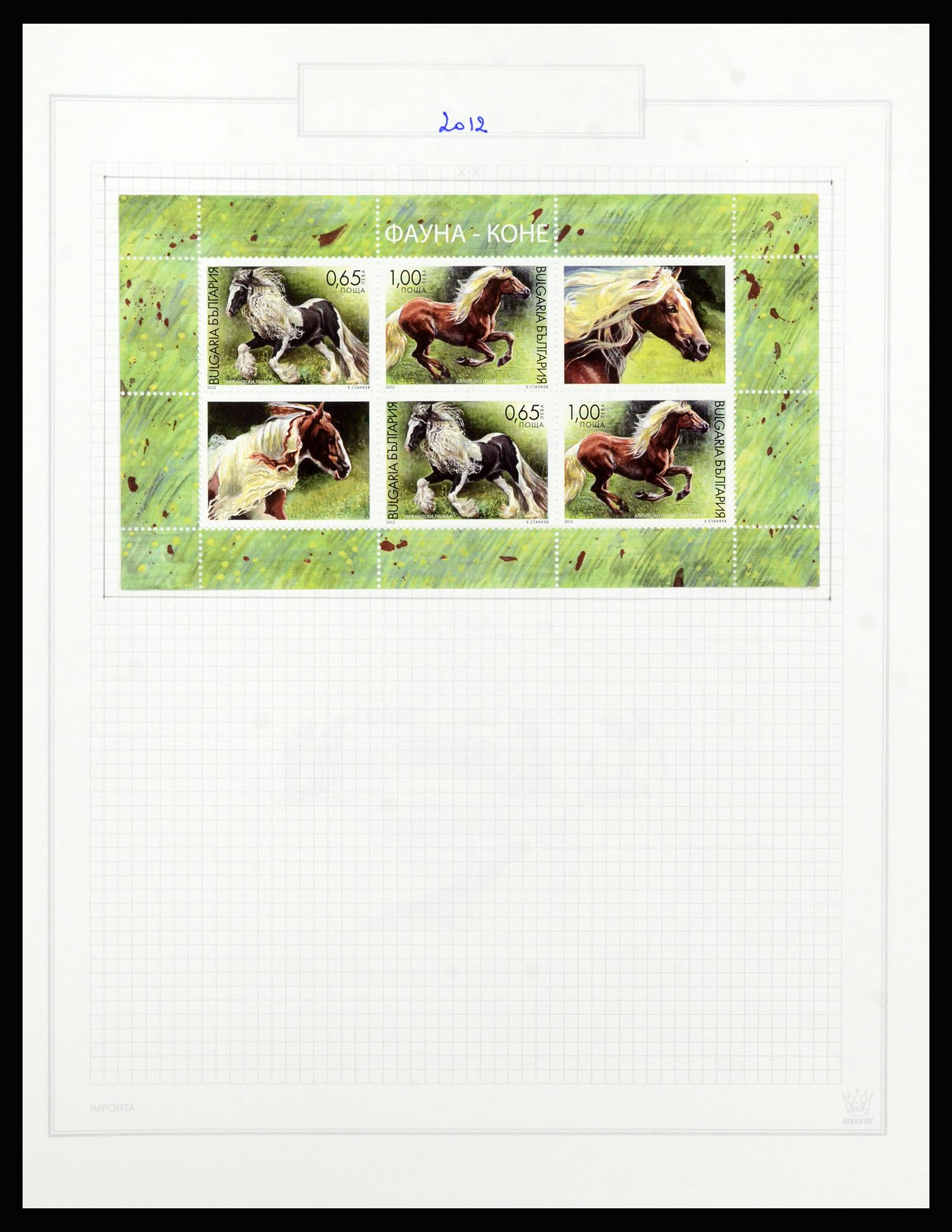 37098 799 - Postzegelverzameling 37098 Bulgarije 1879-2018!