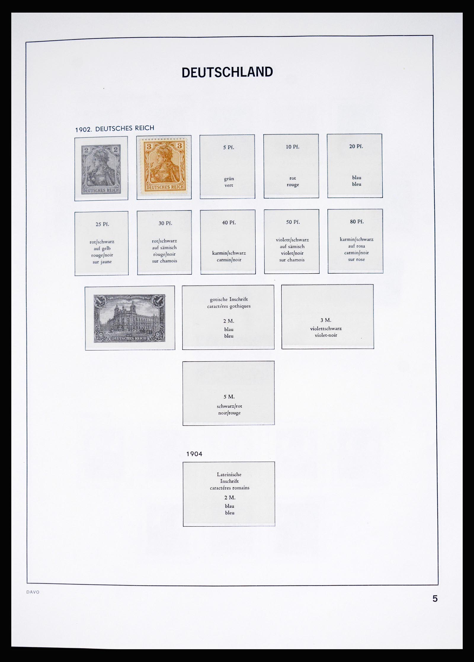 37099 003 - Postzegelverzameling 37099 Duitse Rijk 1880-1945.
