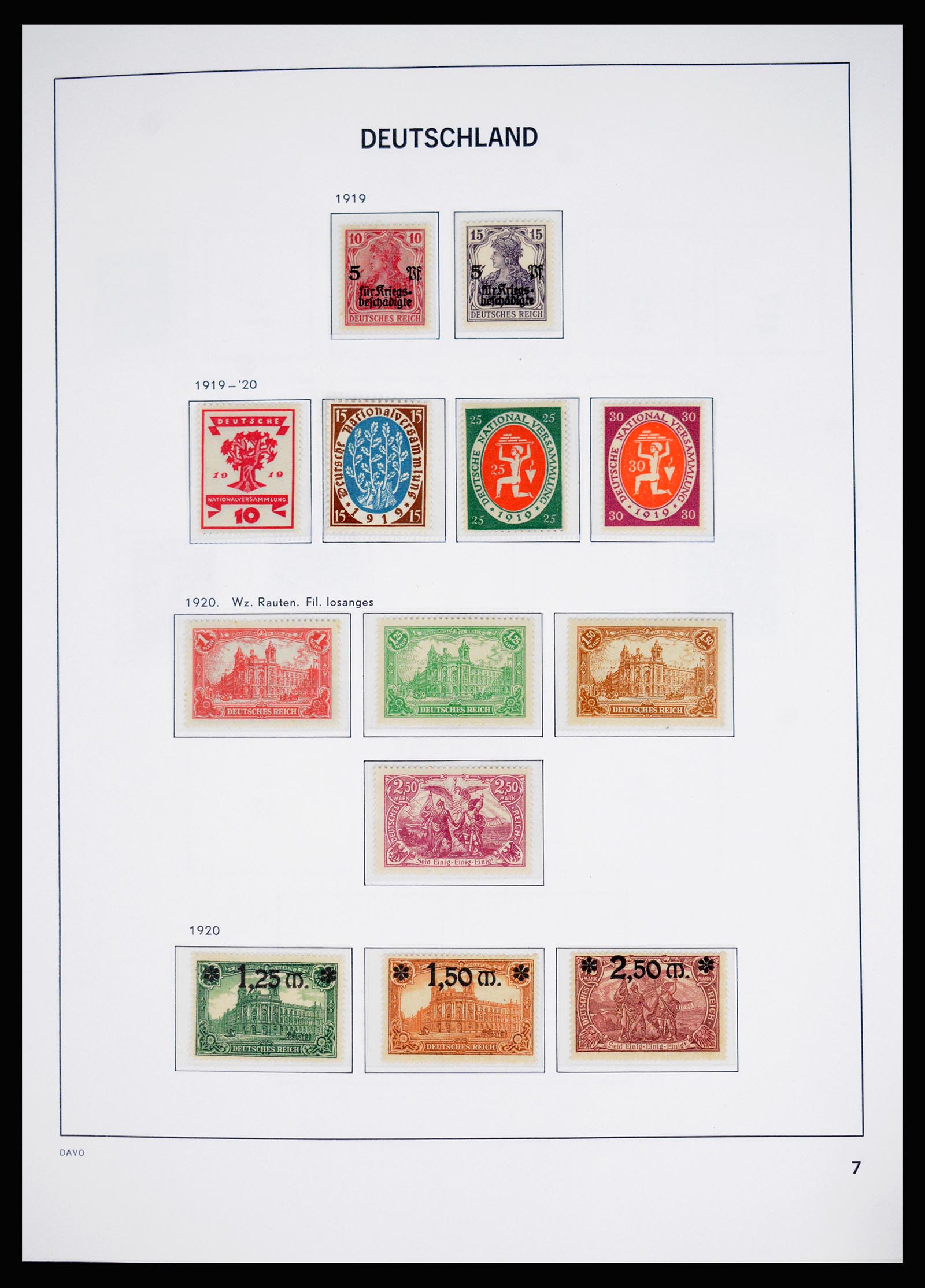 37099 005 - Postzegelverzameling 37099 Duitse Rijk 1880-1945.