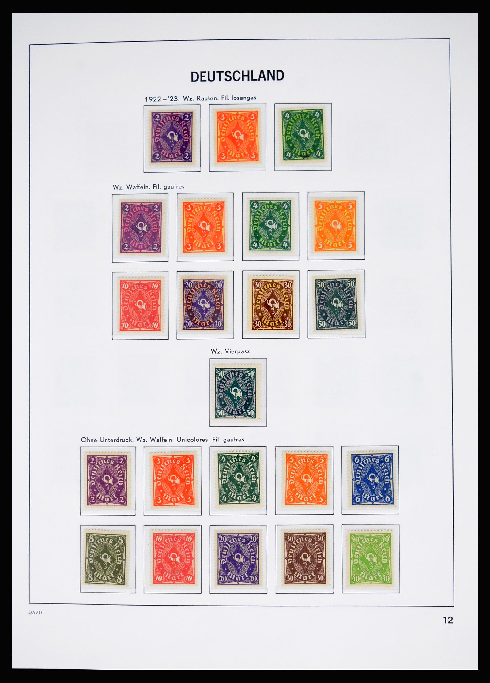 37099 011 - Postzegelverzameling 37099 Duitse Rijk 1880-1945.