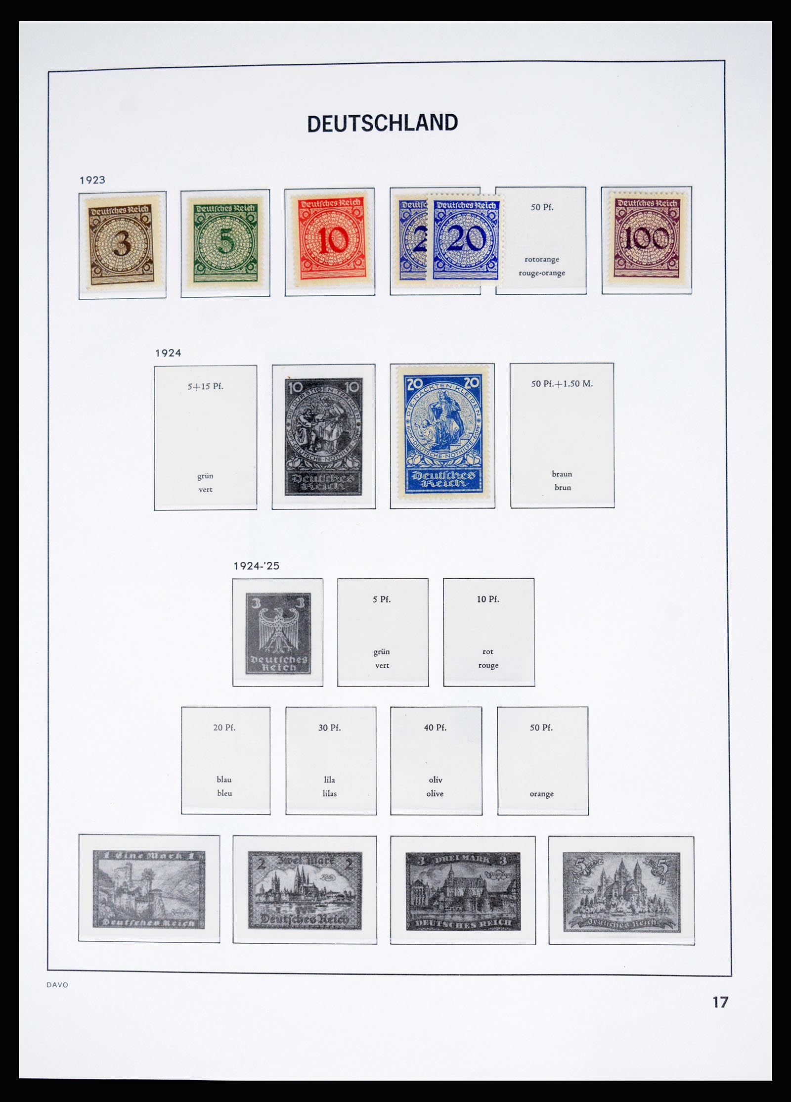 37099 015 - Postzegelverzameling 37099 Duitse Rijk 1880-1945.