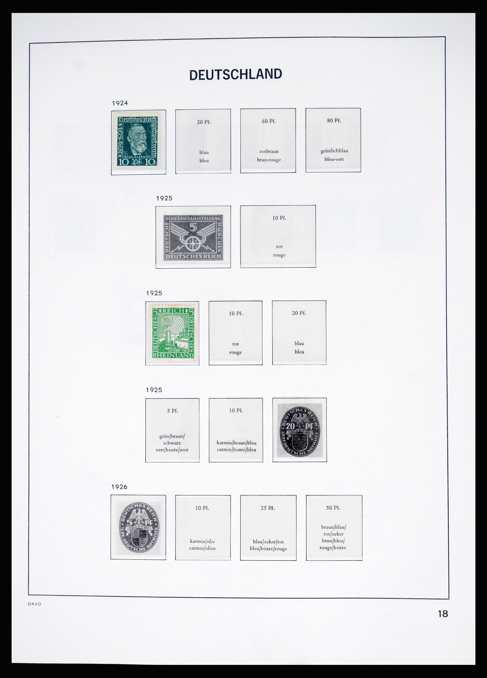 37099 016 - Postzegelverzameling 37099 Duitse Rijk 1880-1945.