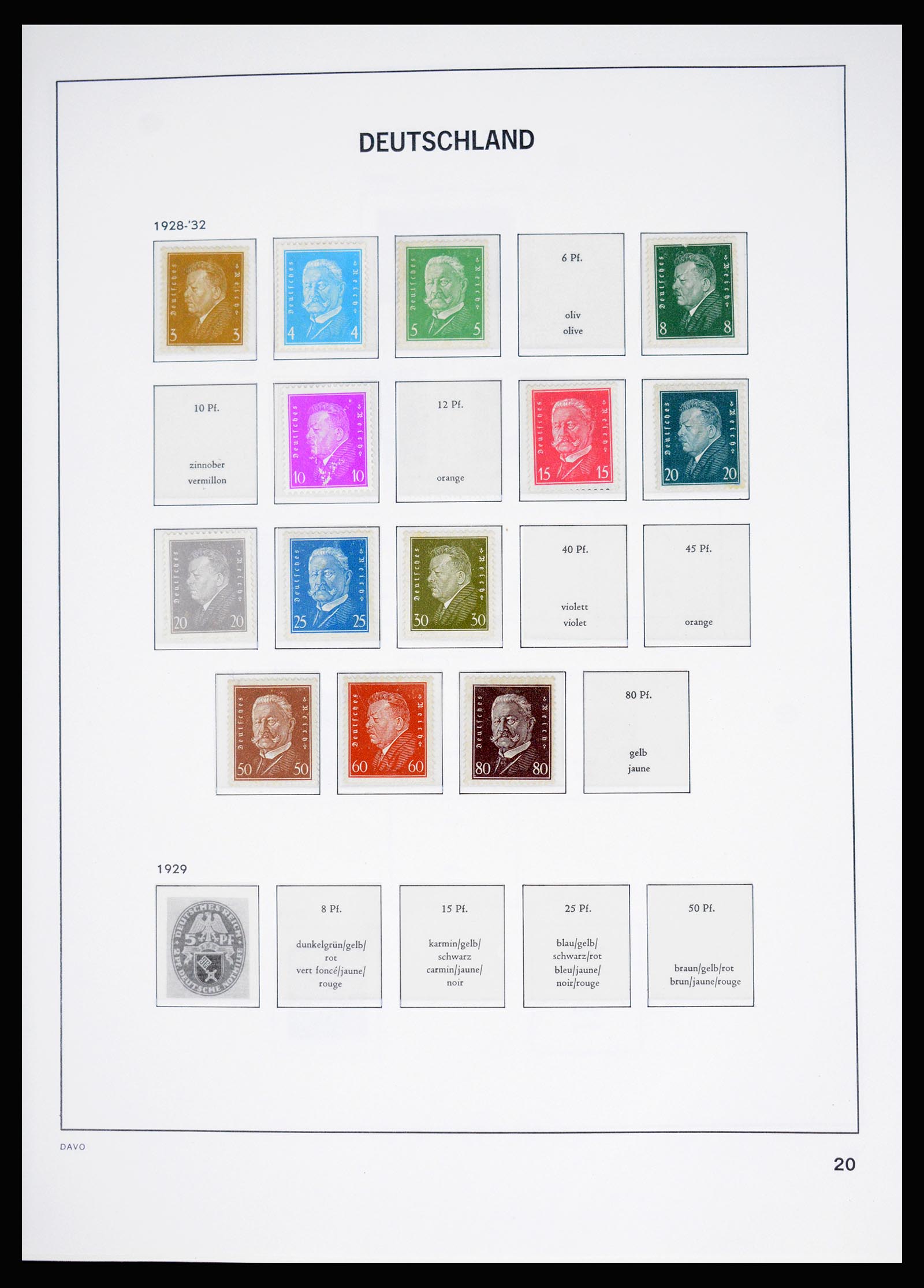 37099 018 - Postzegelverzameling 37099 Duitse Rijk 1880-1945.