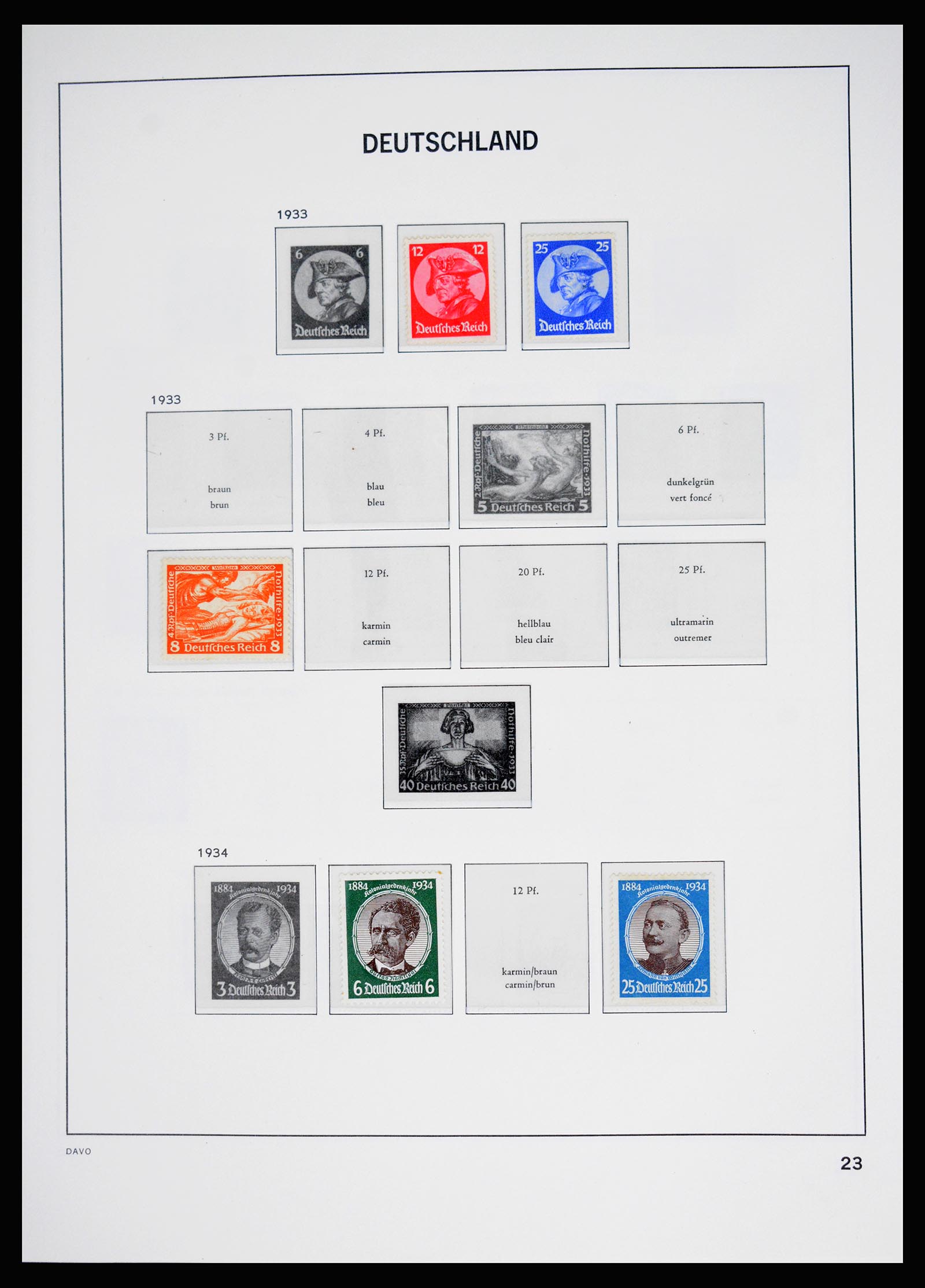 37099 020 - Postzegelverzameling 37099 Duitse Rijk 1880-1945.