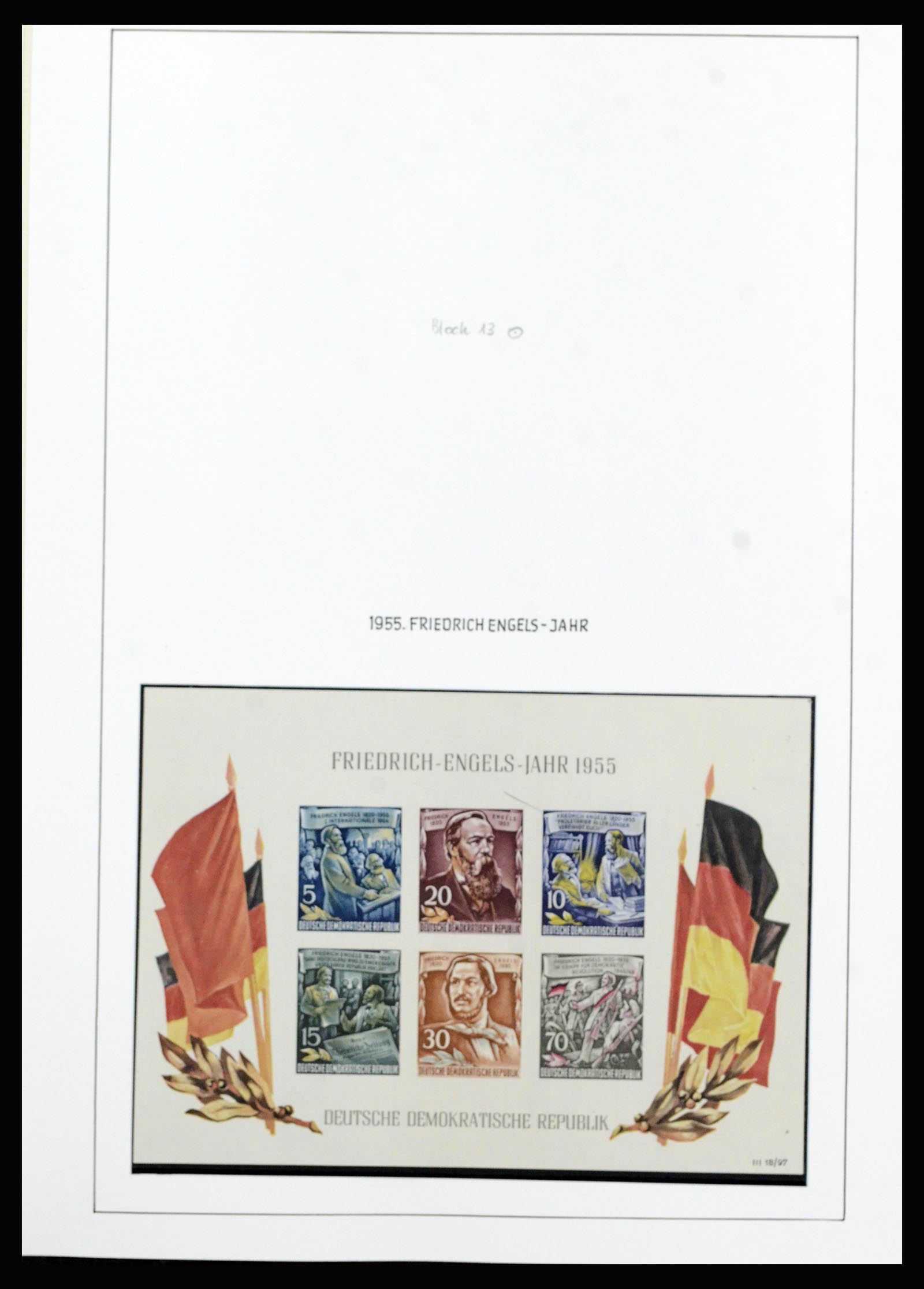 37101 025 - Postzegelverzameling 37101 DDR 1954-1960.