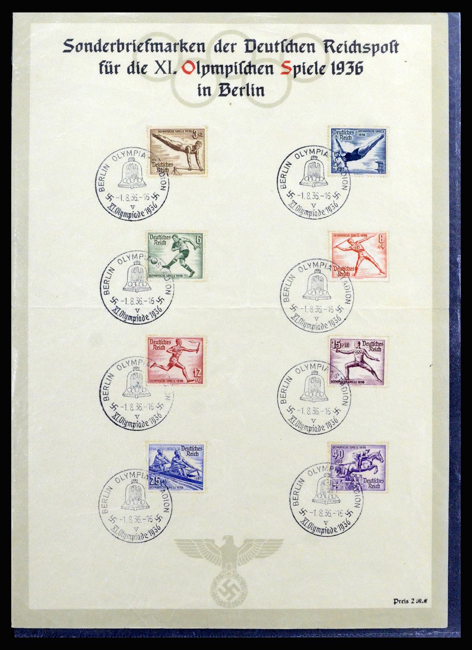 37102 001 - Postzegelverzameling 37102 Duitse Rijk 1872-1945.