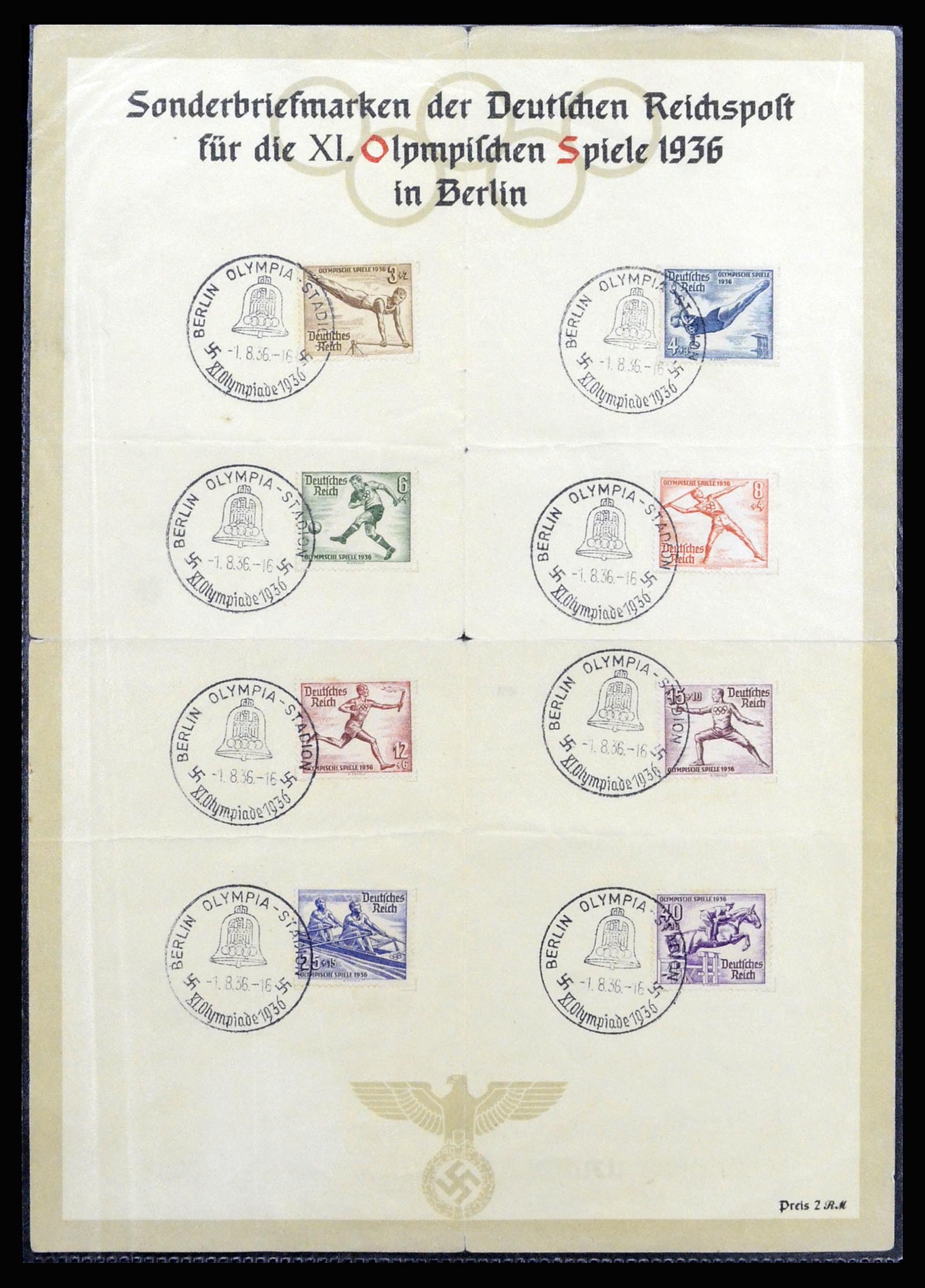 37102 002 - Postzegelverzameling 37102 Duitse Rijk 1872-1945.