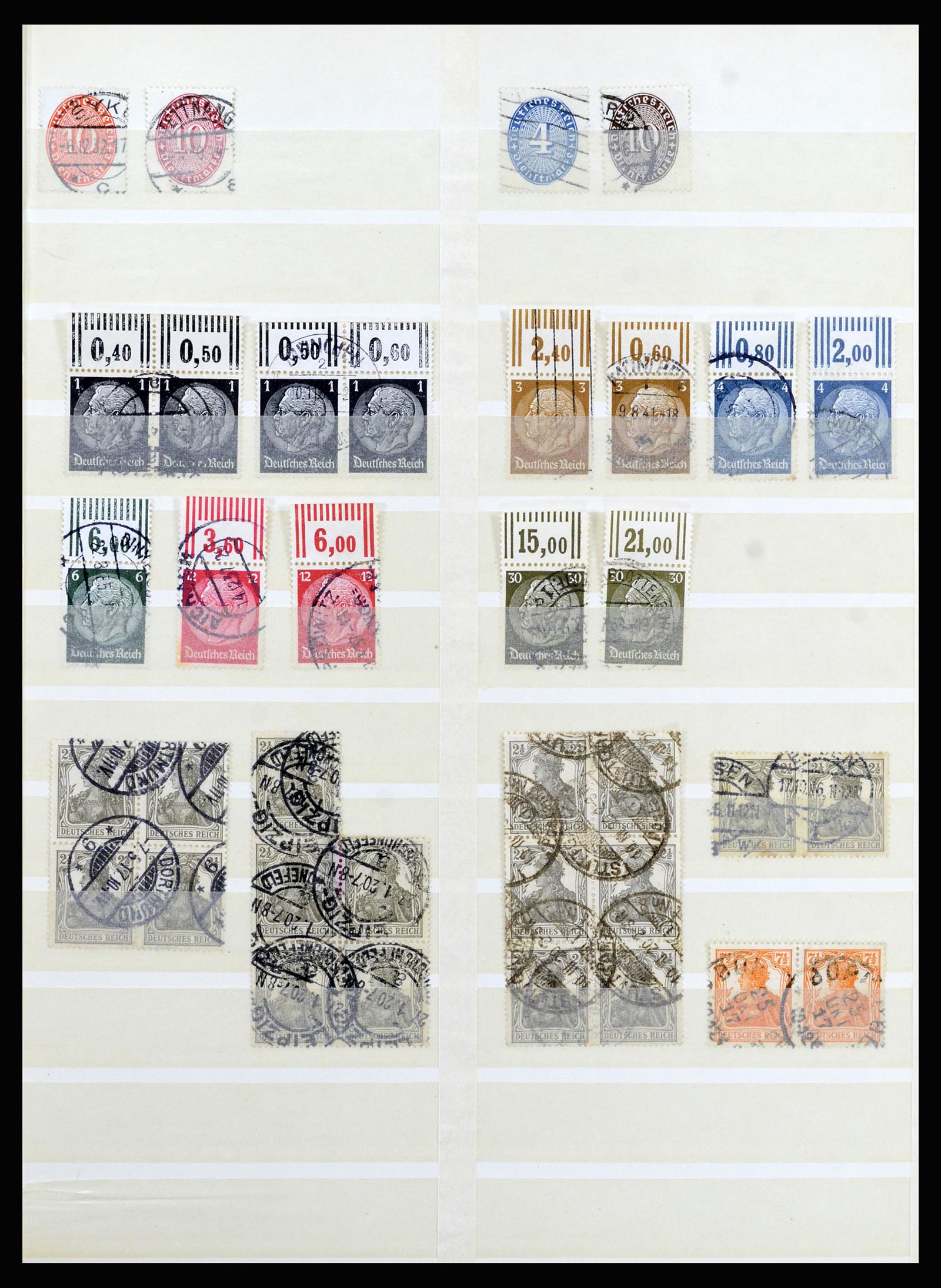 37102 007 - Postzegelverzameling 37102 Duitse Rijk 1872-1945.