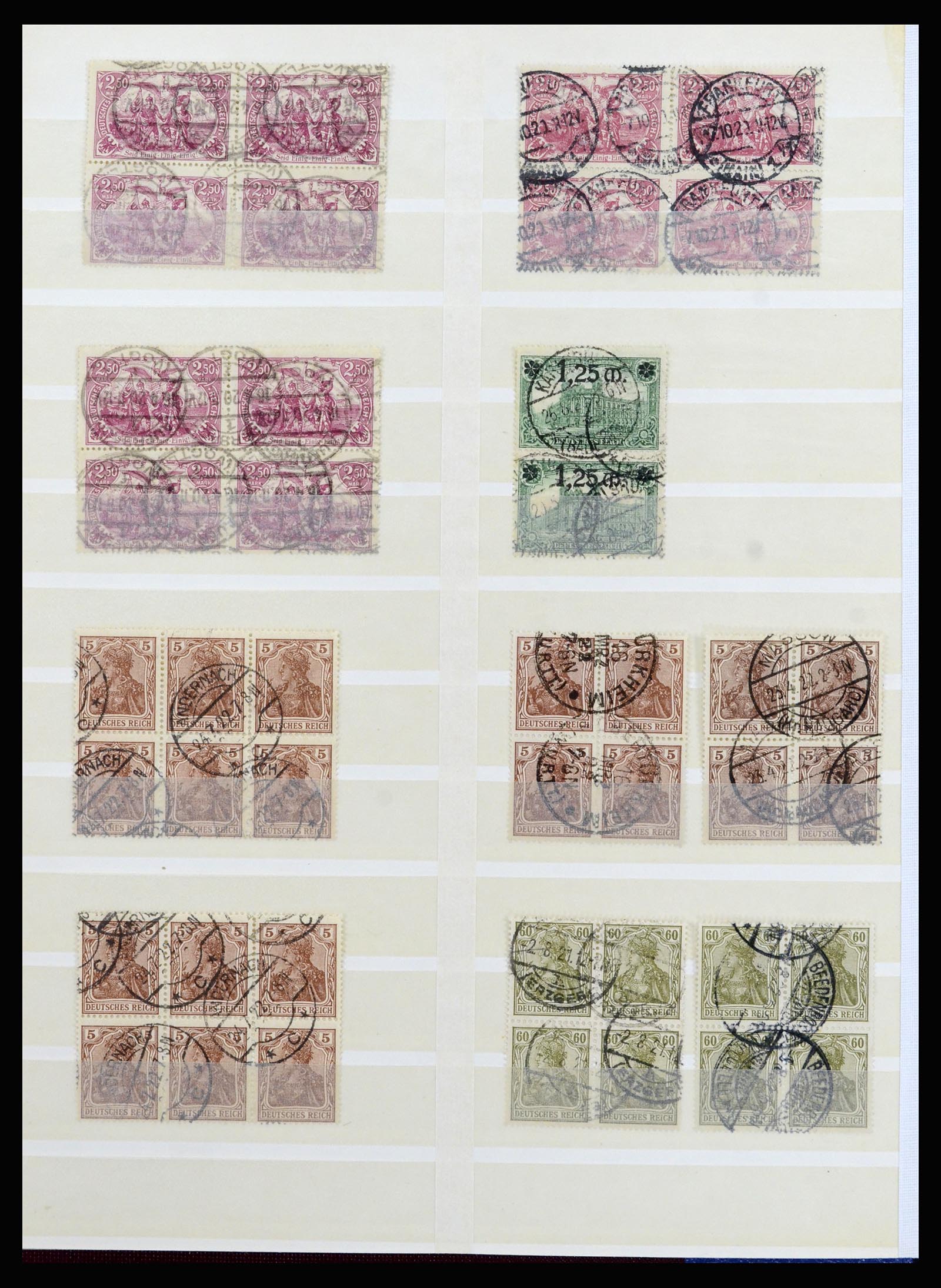 37102 008 - Postzegelverzameling 37102 Duitse Rijk 1872-1945.