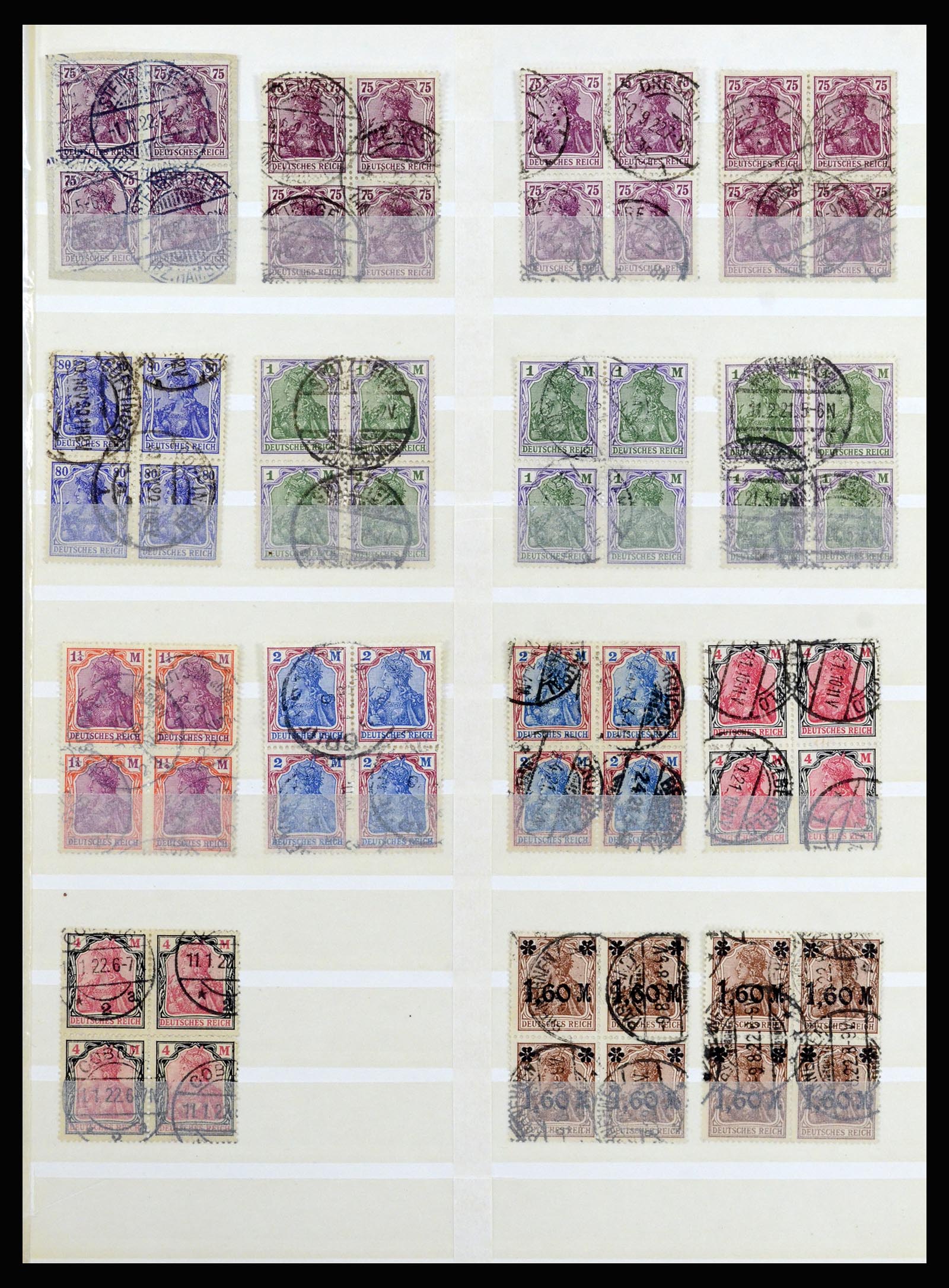 37102 009 - Postzegelverzameling 37102 Duitse Rijk 1872-1945.