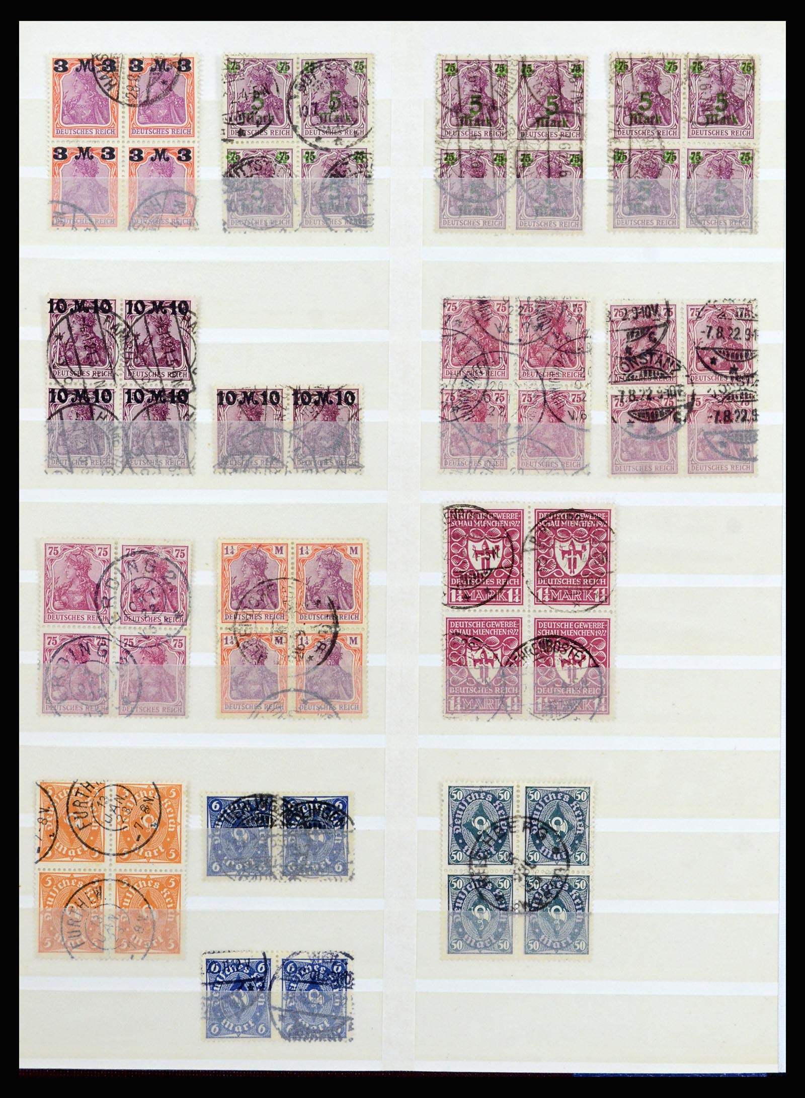 37102 010 - Postzegelverzameling 37102 Duitse Rijk 1872-1945.