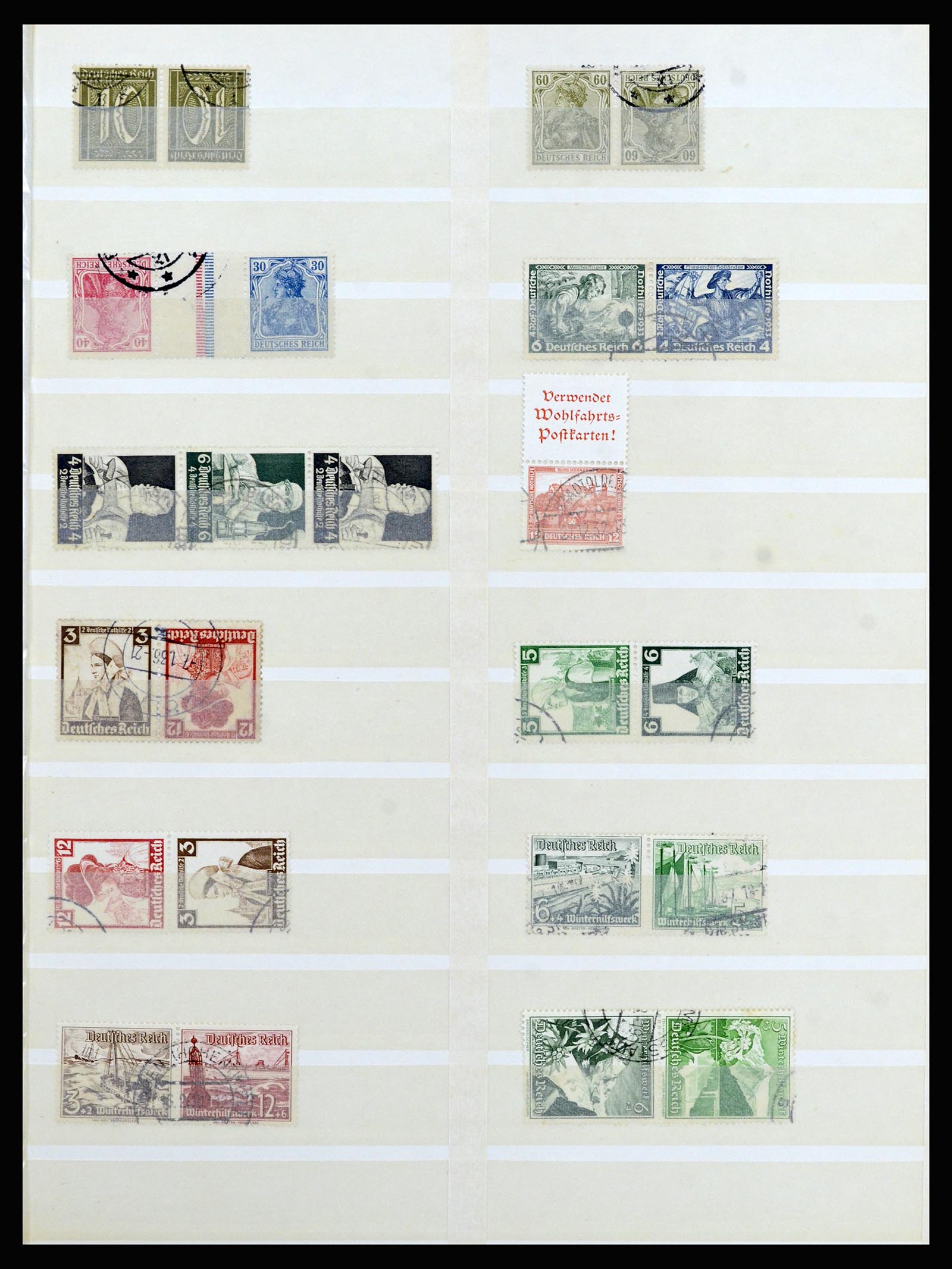 37102 011 - Postzegelverzameling 37102 Duitse Rijk 1872-1945.