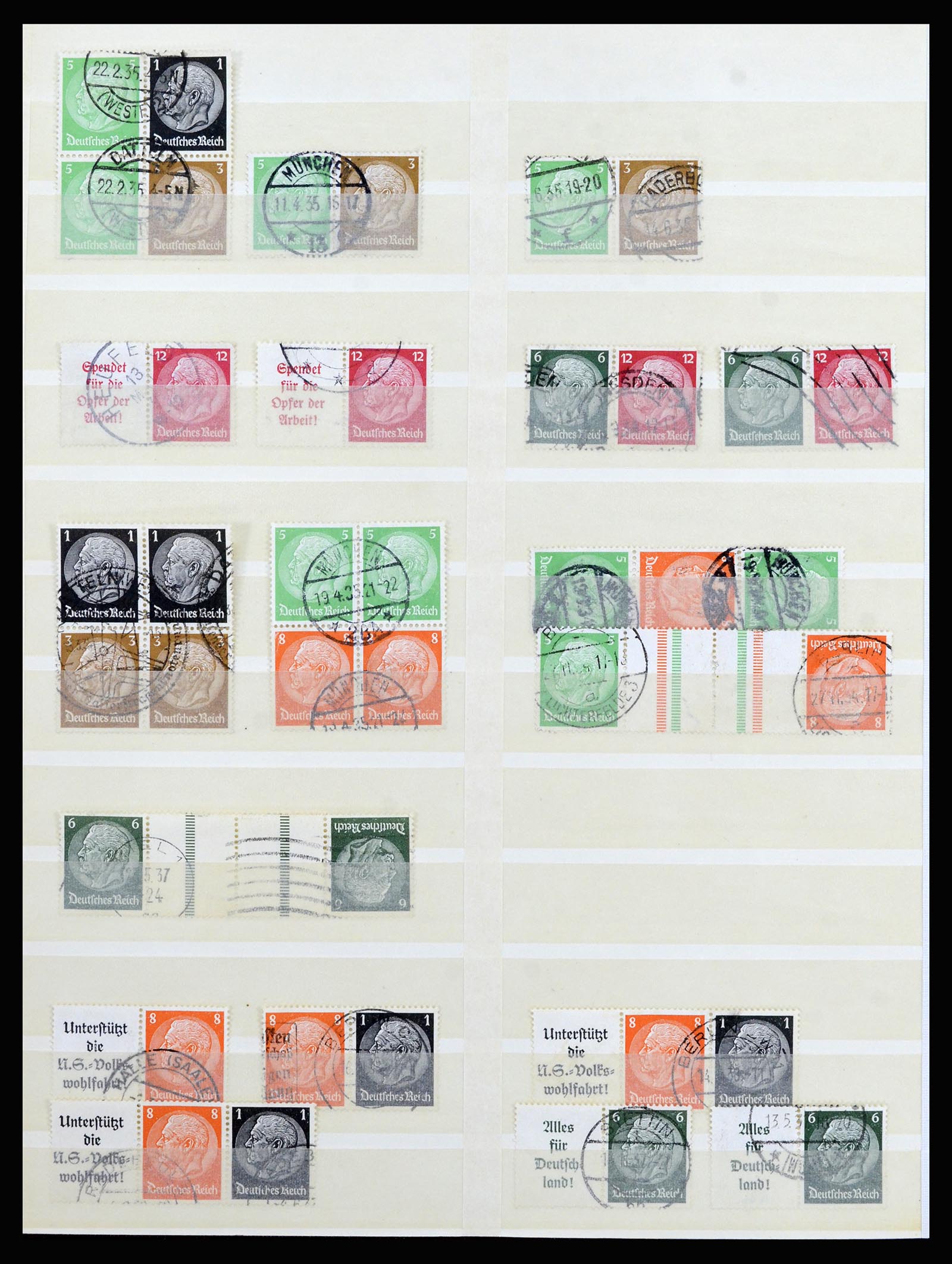 37102 020 - Postzegelverzameling 37102 Duitse Rijk 1872-1945.